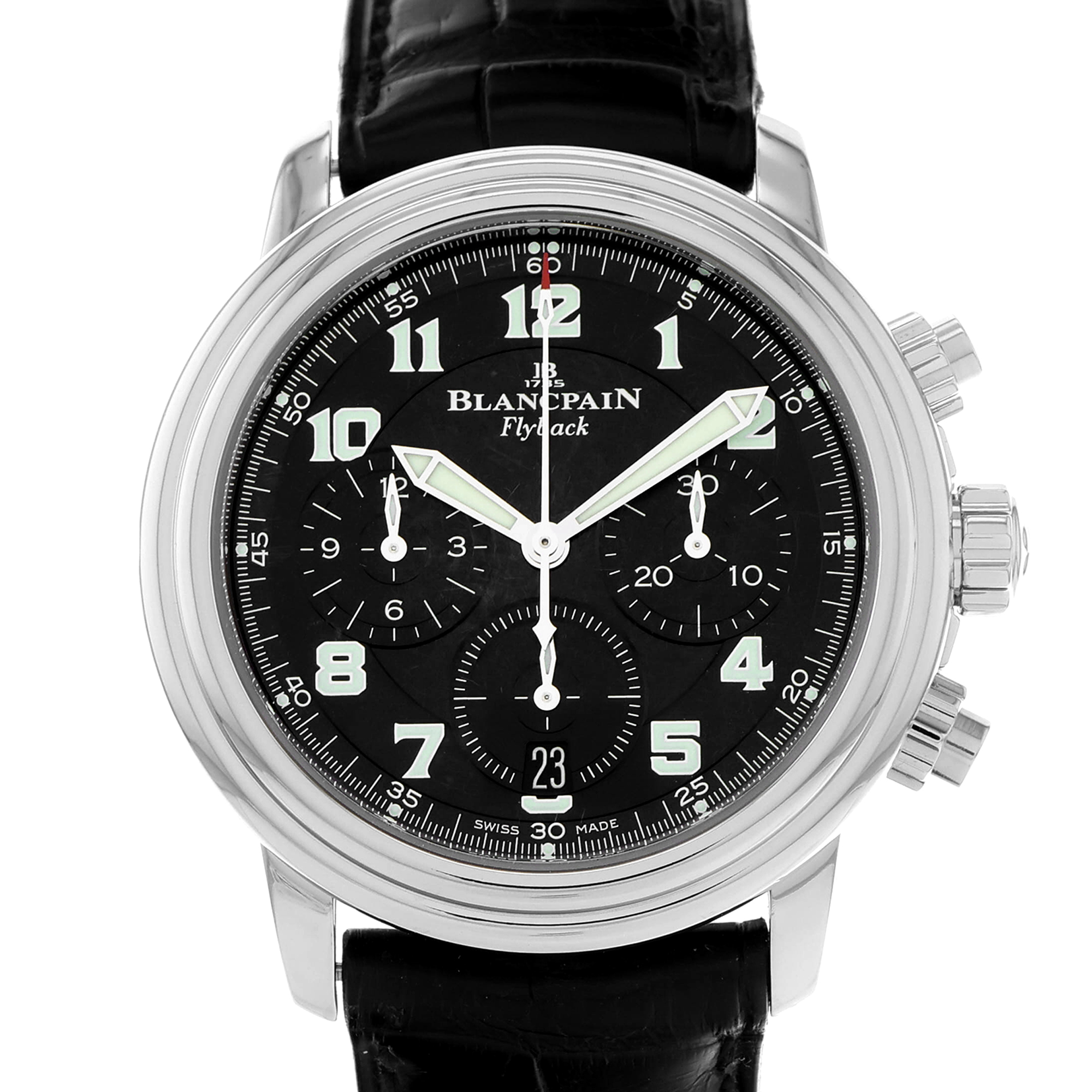 Blancpain Léman Fly-Back 2185F-1130-71 Black Chronograph thumbnail 1