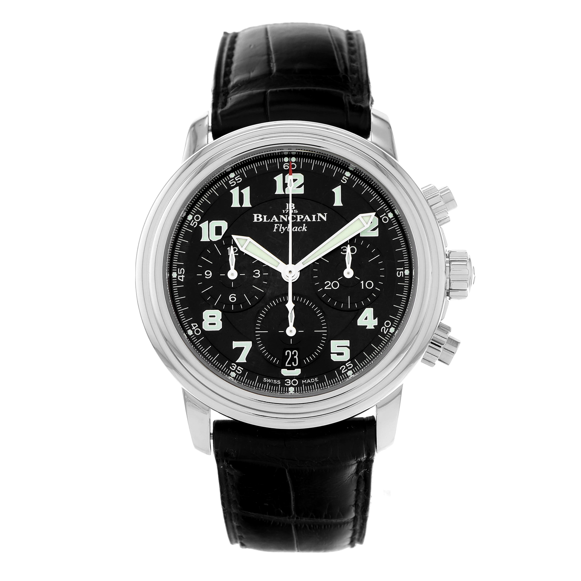 Blancpain Léman Fly-Back 2185F-1130-71 Black Chronograph thumbnail 2