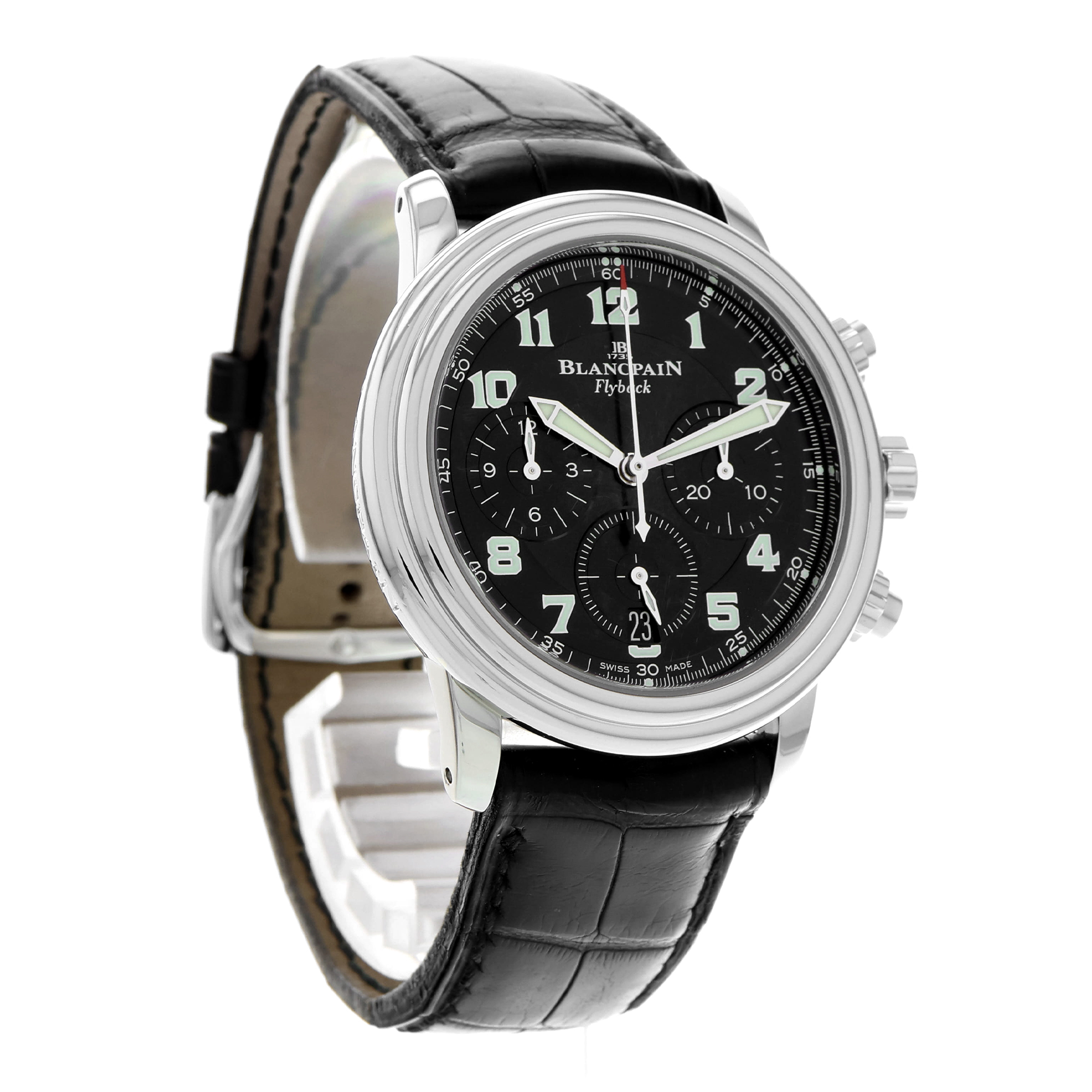 Blancpain Léman Fly-Back 2185F-1130-71 Black Chronograph thumbnail 4