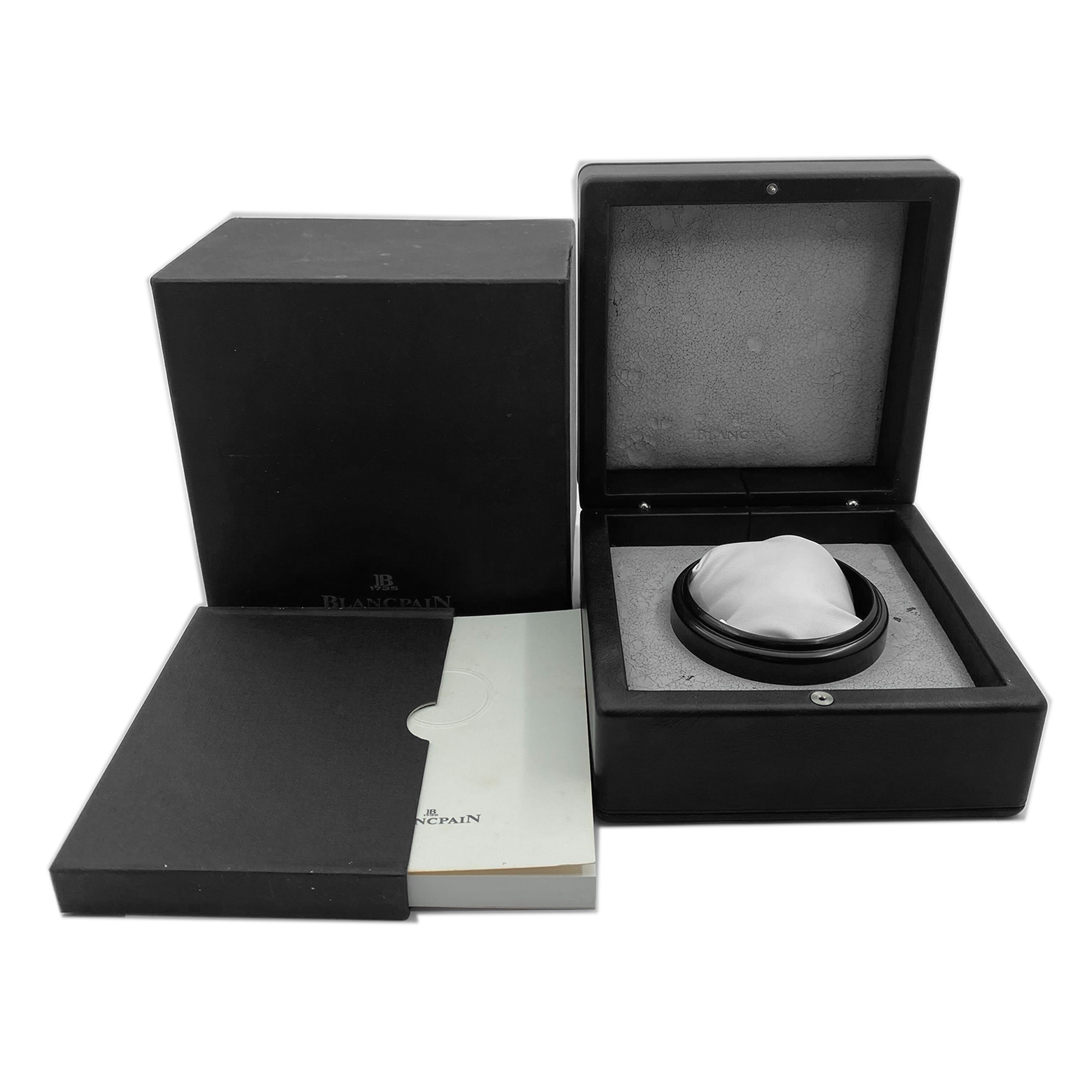 Blancpain Léman Ultra Slim 2850B-1130A-64B 40mm Aqua Lung Grande Date Limited thumbnail 3