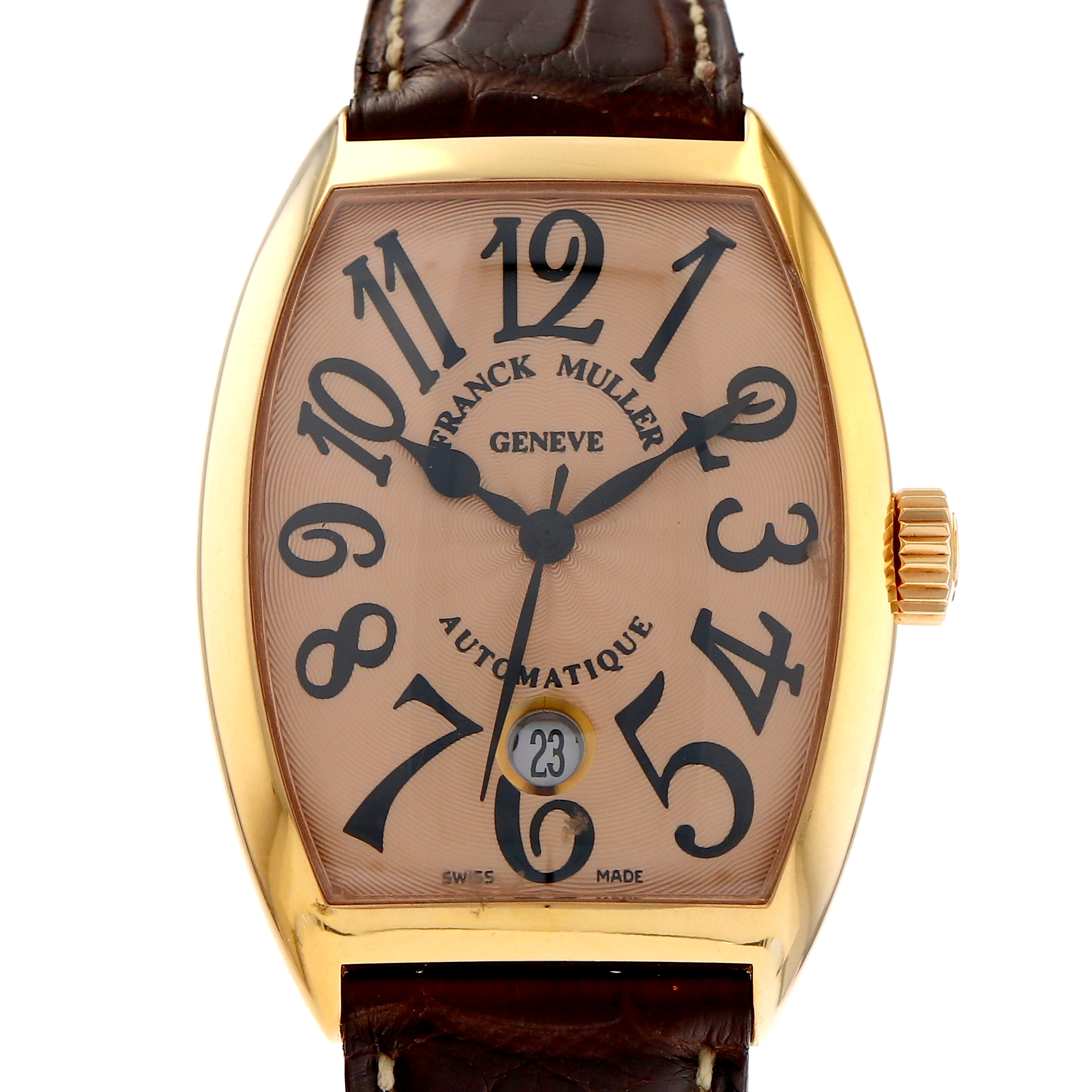 Franck Muller Cintrée Curvex 7851 Pink Arabic 18k thumbnail 1
