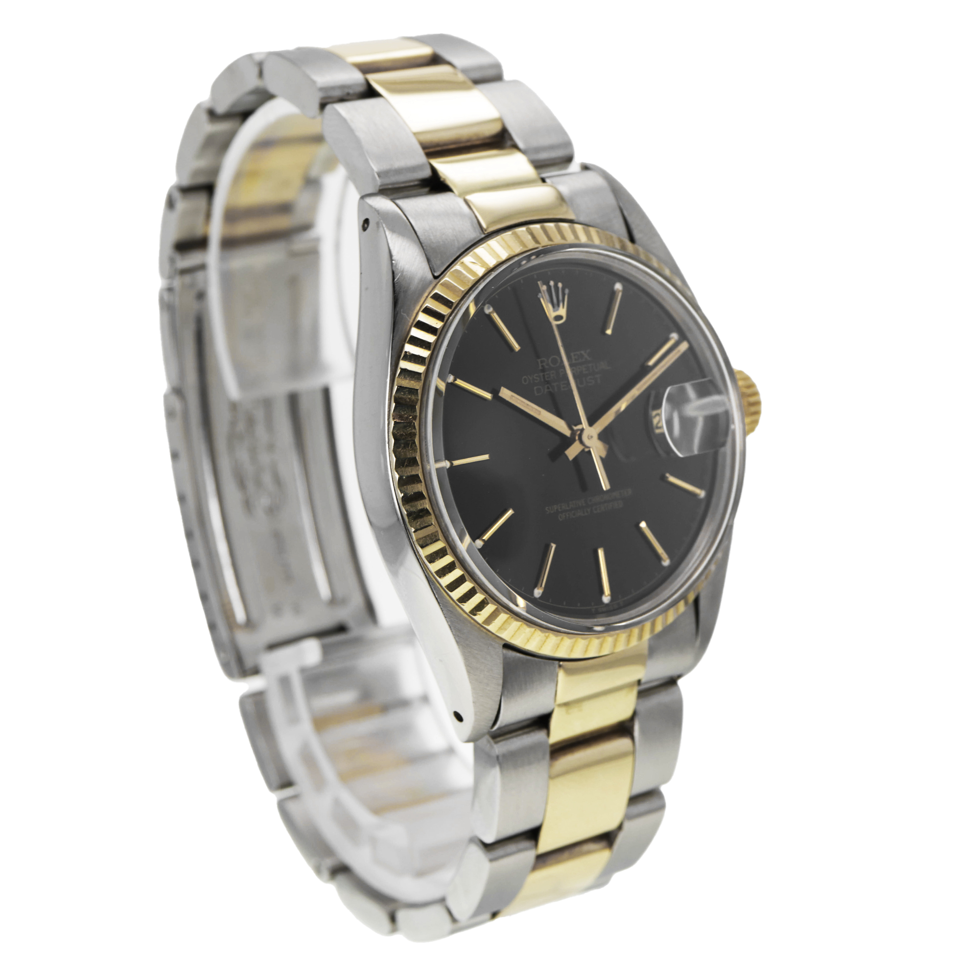 Rolex Datejust 36mm 16013 black dial oyster bracelet automatic, date thumbnail 5