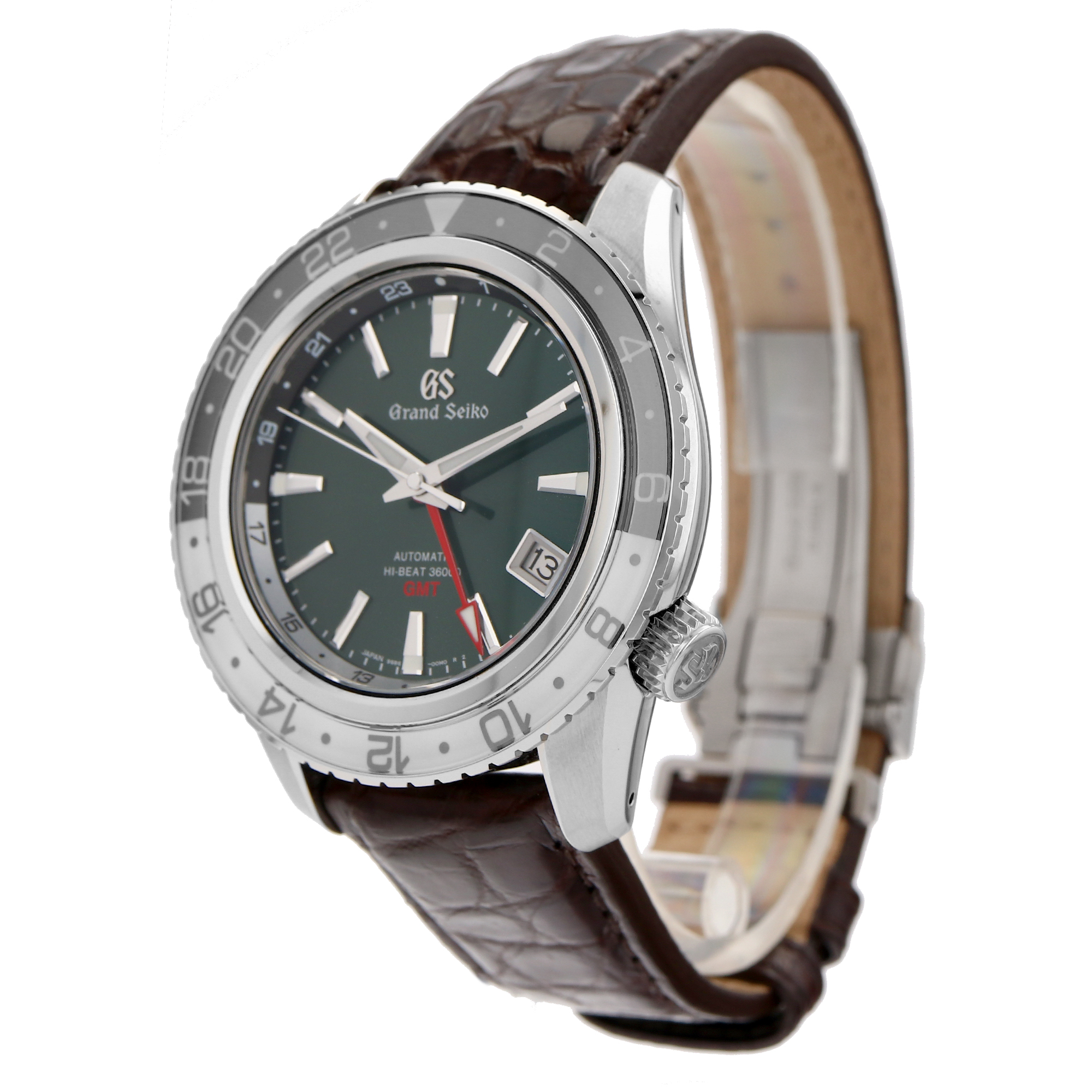 Seiko Grand Seiko SBGJ239 Green Stick Hi-Beat Sport GMT thumbnail 2