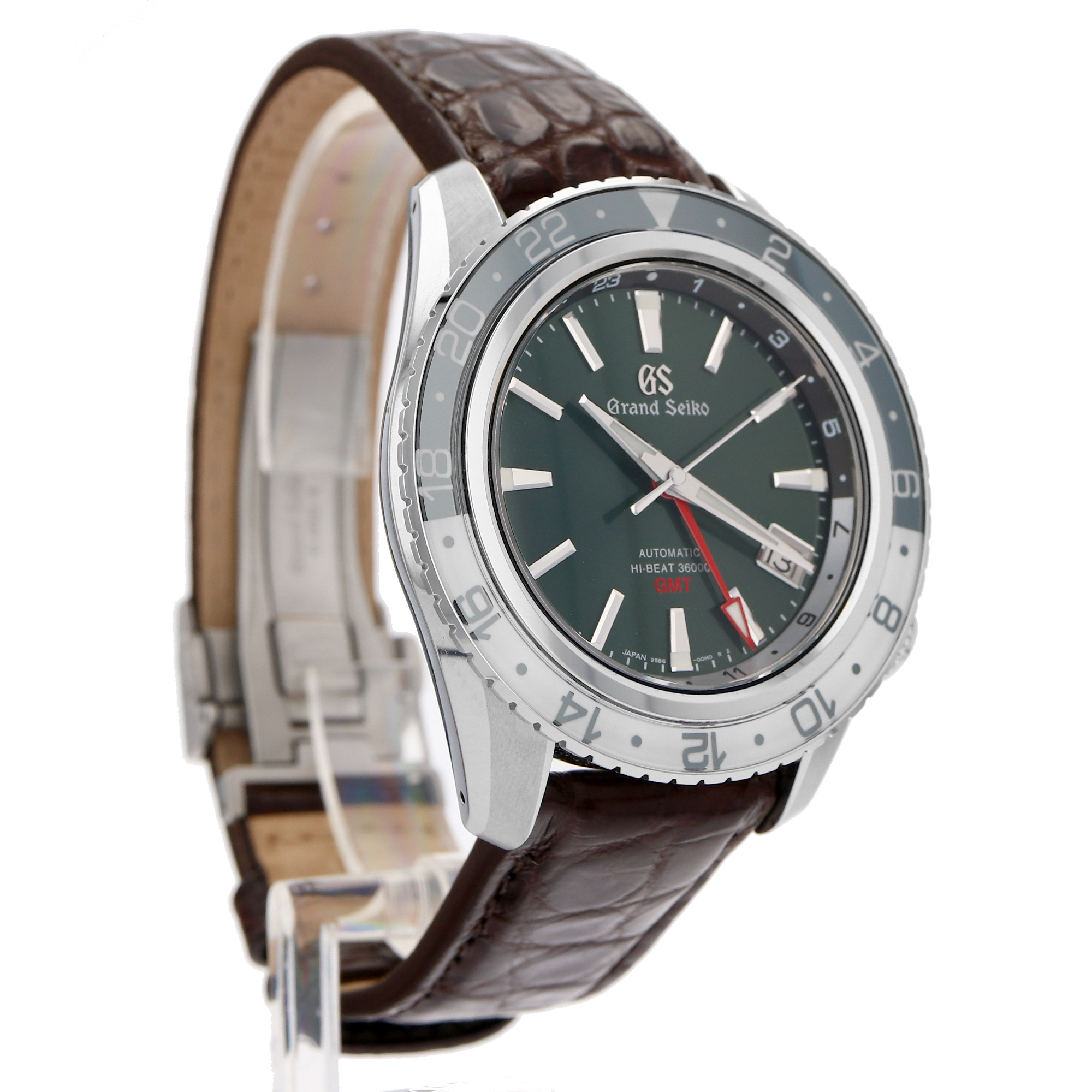 Seiko Grand Seiko SBGJ239 Green Stick Hi-Beat Sport GMT thumbnail 4