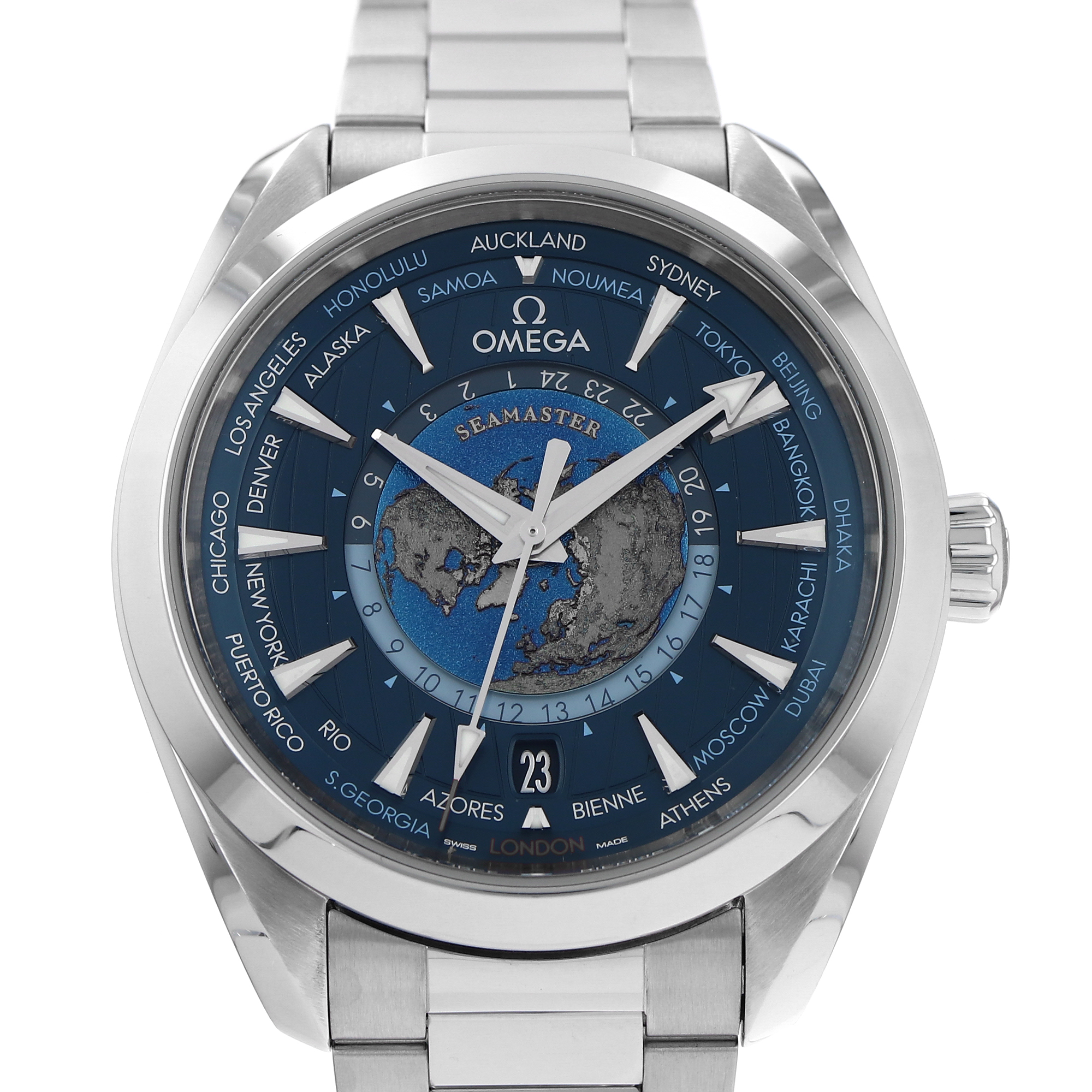 Omega Seamaster Aqua Terra GMT Worldtimer 220.10.43.22.03.001 thumbnail 1