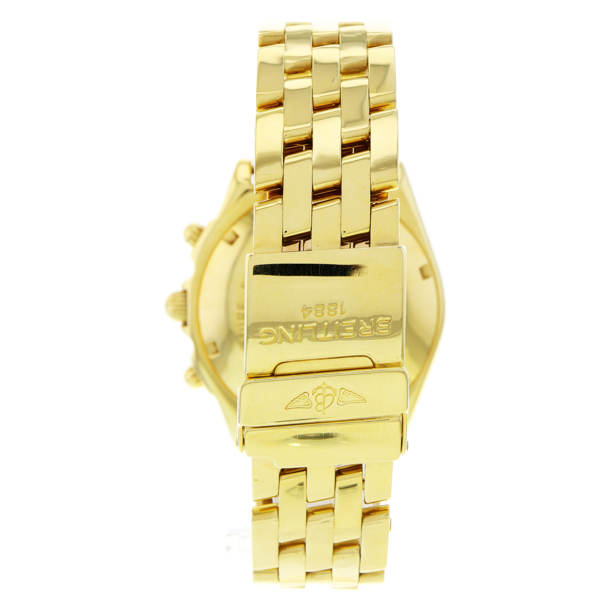 Breitling Chronomat K13050.1 18k Yellow Gold Chronograph thumbnail 7