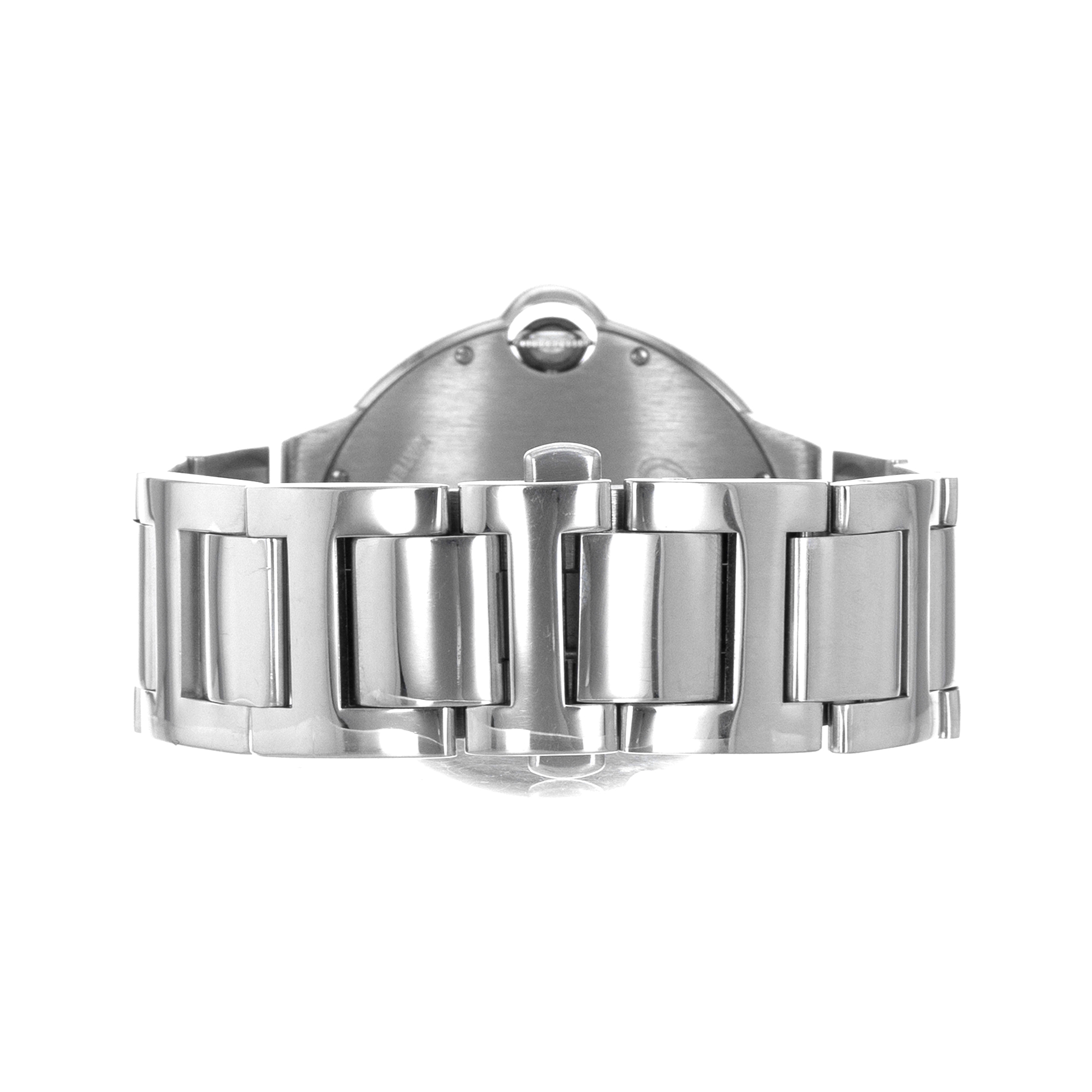 Cartier Ballon Bleu 42mm WE9009Z3 3000 Factory Diamonds 18k White Gold Mens 2005 thumbnail 10