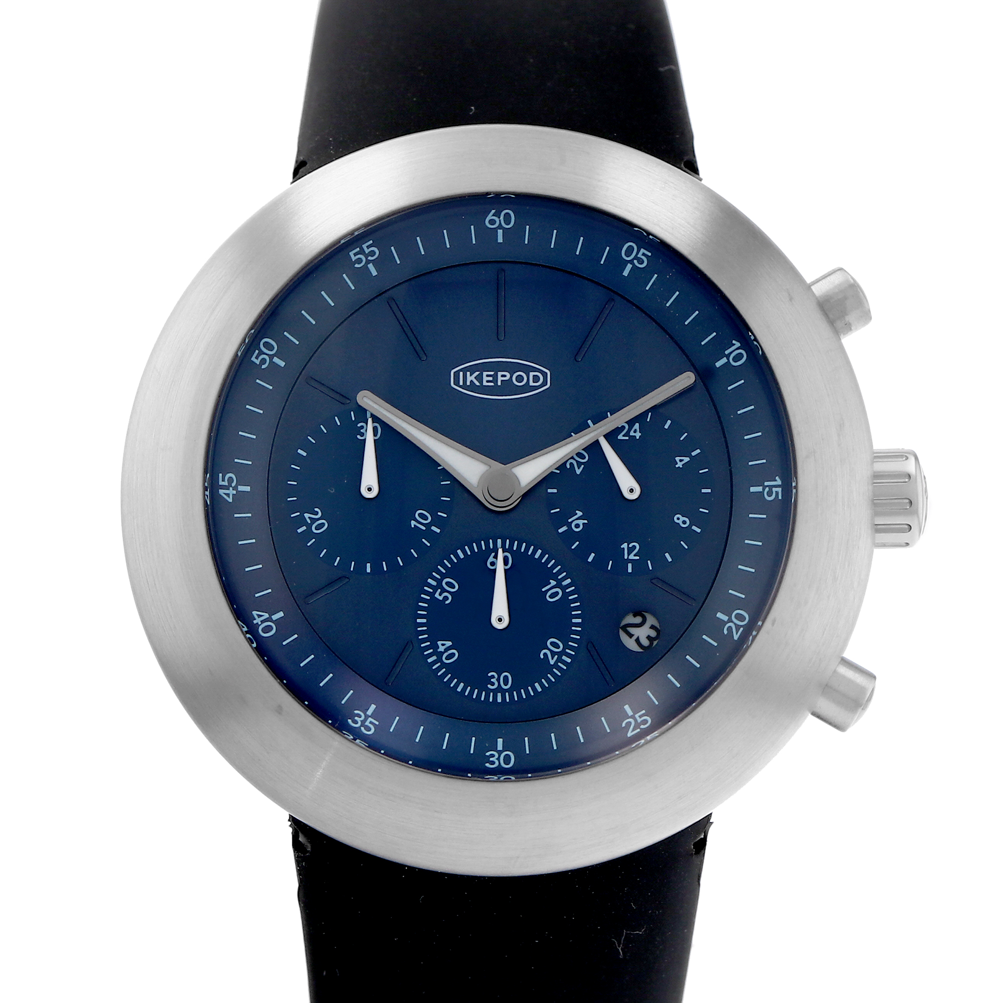 Ikepod Chronopod Blue Suede 006 C006 thumbnail 1