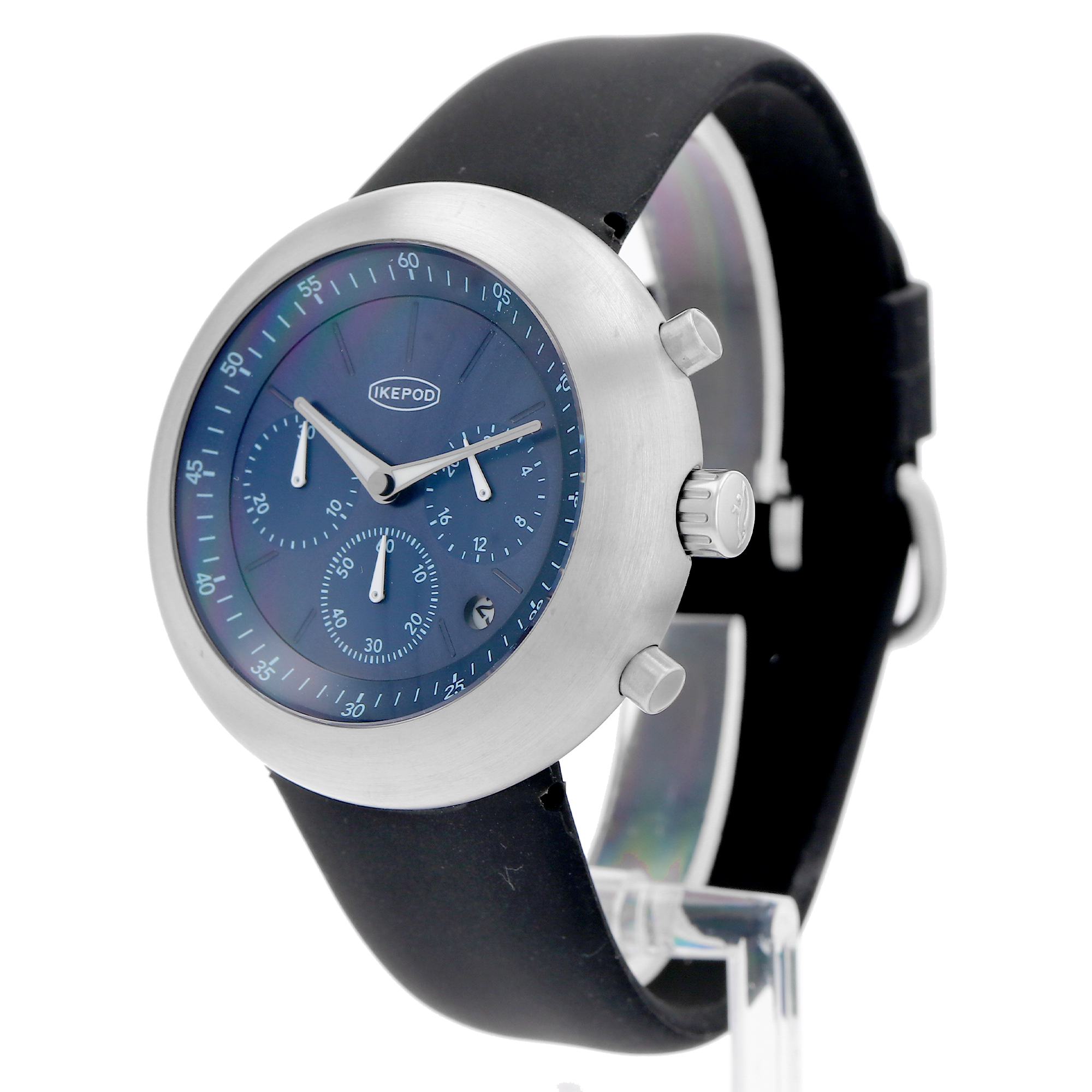 Ikepod Chronopod Blue Suede 006 C006 thumbnail 5