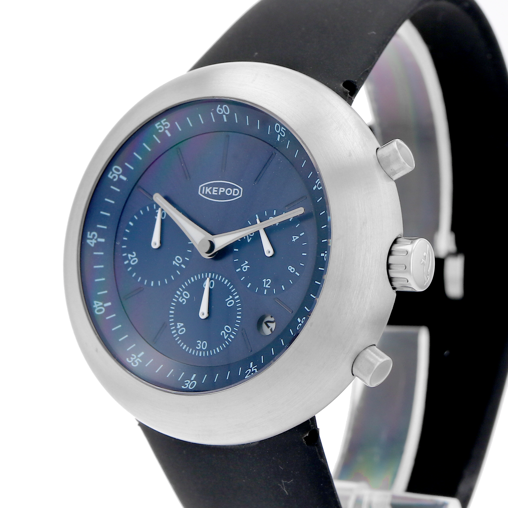 Ikepod Chronopod Blue Suede 006 C006 thumbnail 6