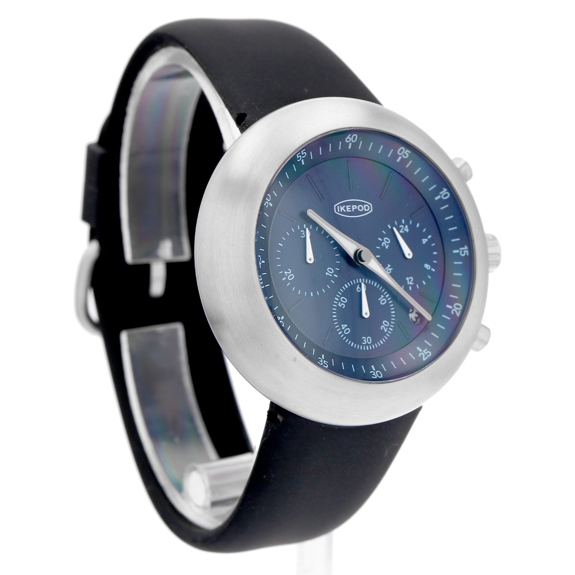 Ikepod Chronopod Blue Suede 006 C006 thumbnail 7