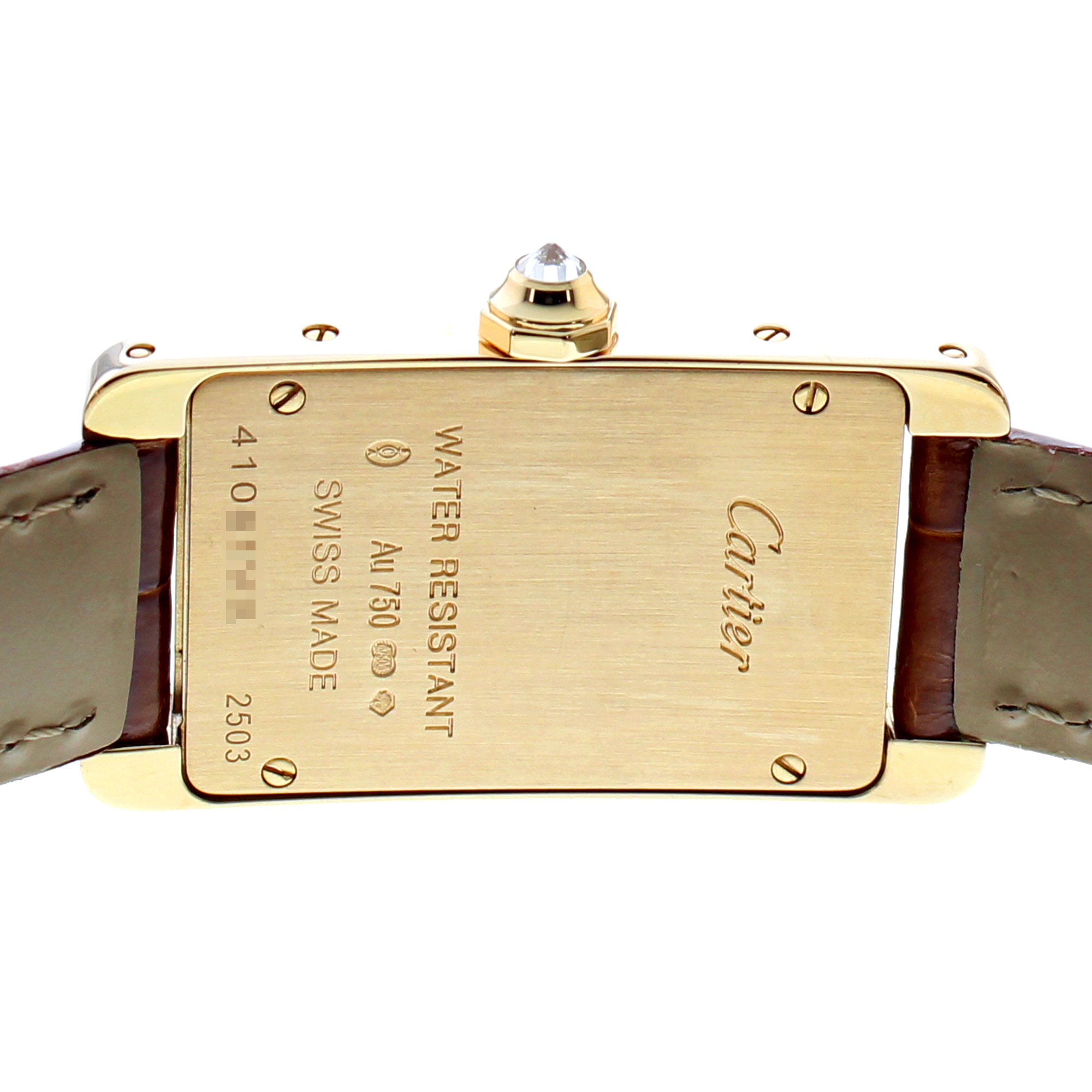 Cartier Tank Americaine 19mm WJTA0002 2503 White Factory Diamond 18k thumbnail 3