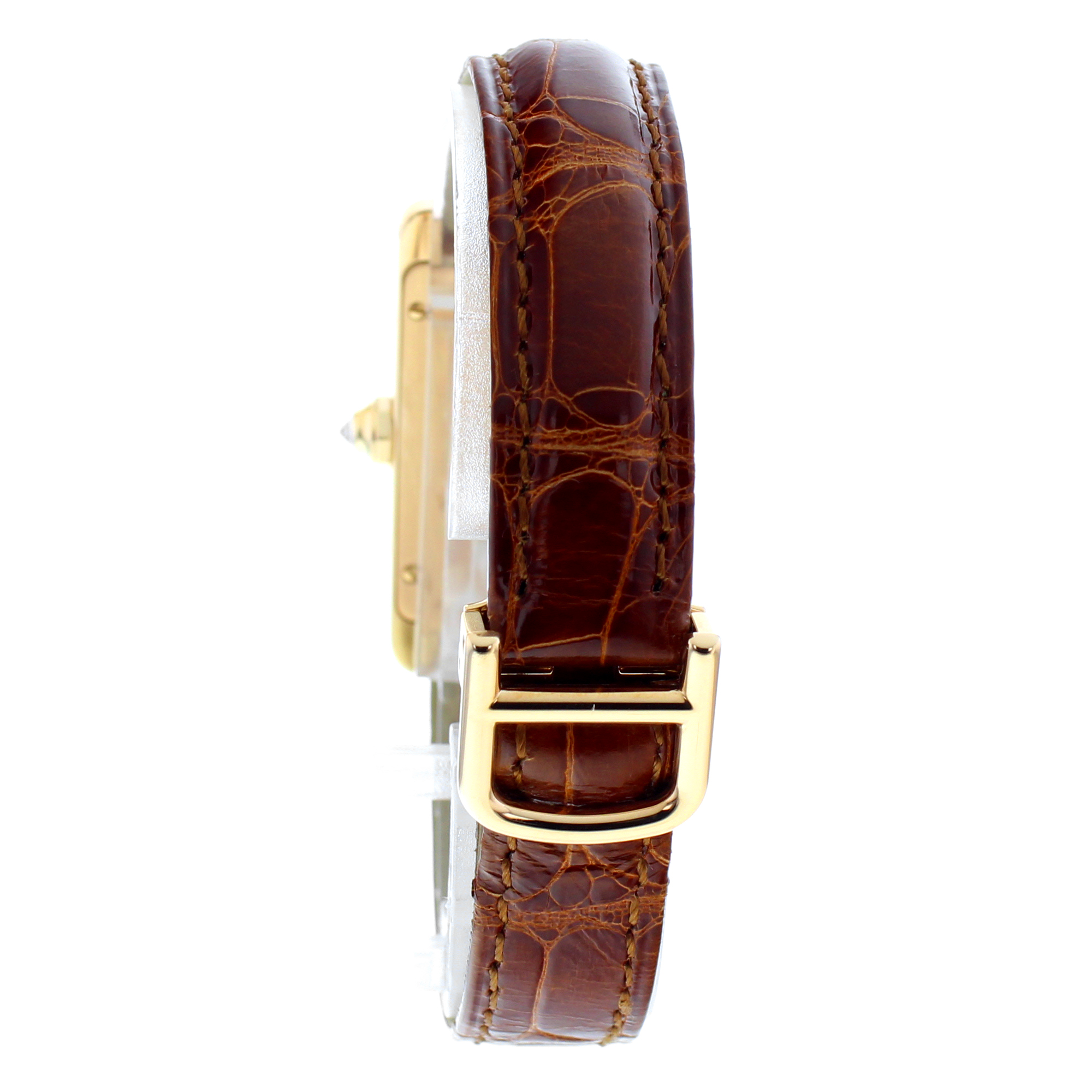 Cartier Tank Americaine 19mm WJTA0002 2503 White Factory Diamond 18k thumbnail 5