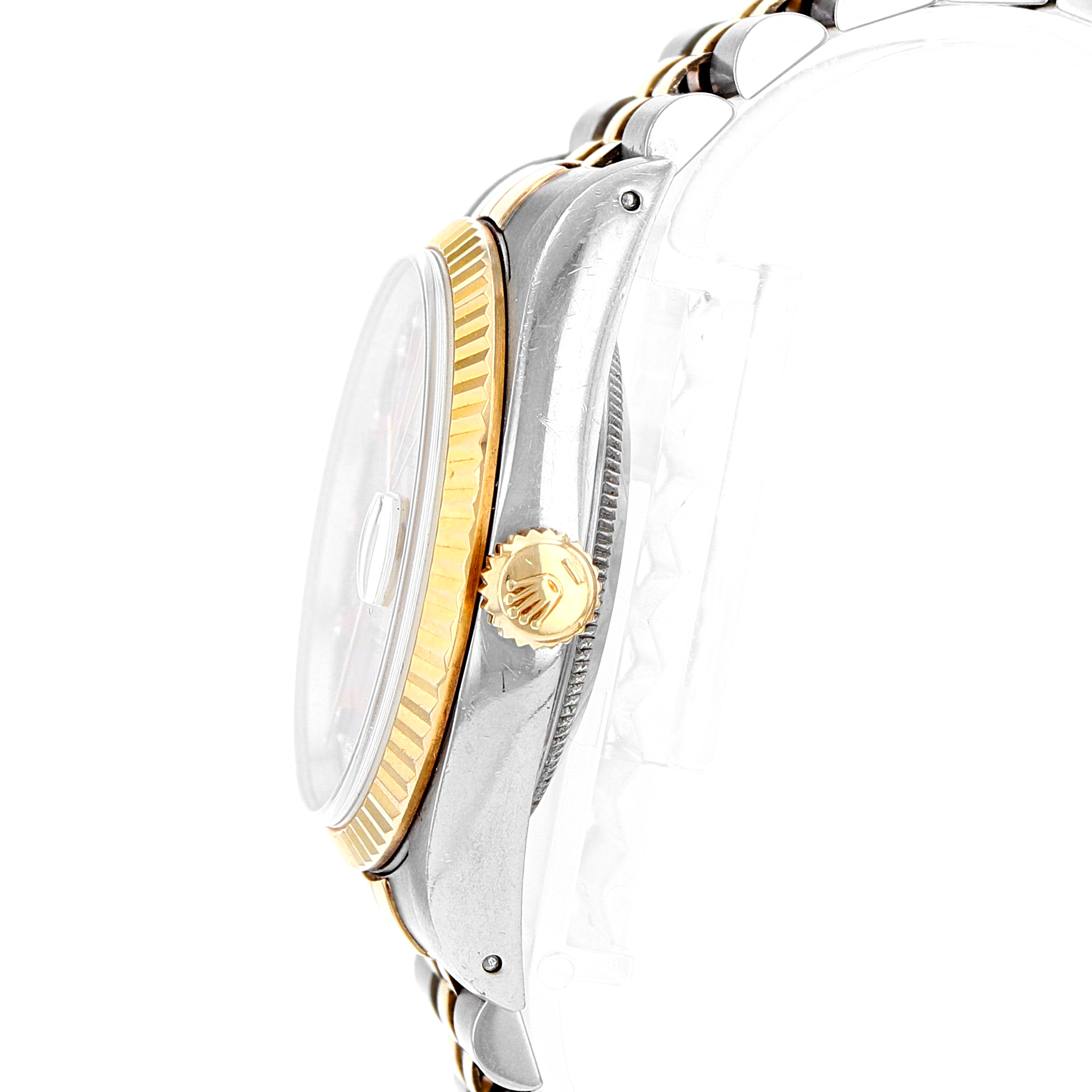 Rolex Datejust 36mm 16233 yellow factory diamonds dial steel & 18K yellow gold thumbnail 4