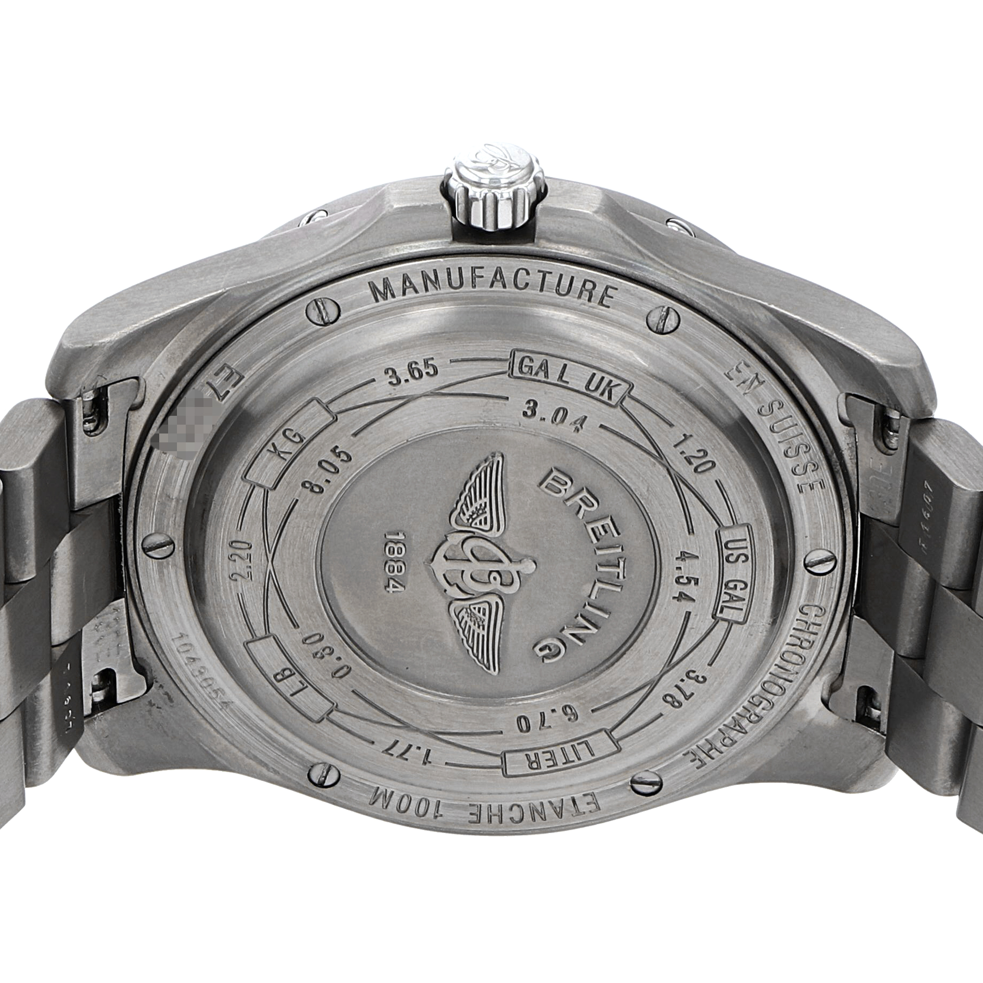 Breitling Aerospace Avantage E79362 Blue Arabic Quartz GMT thumbnail 10