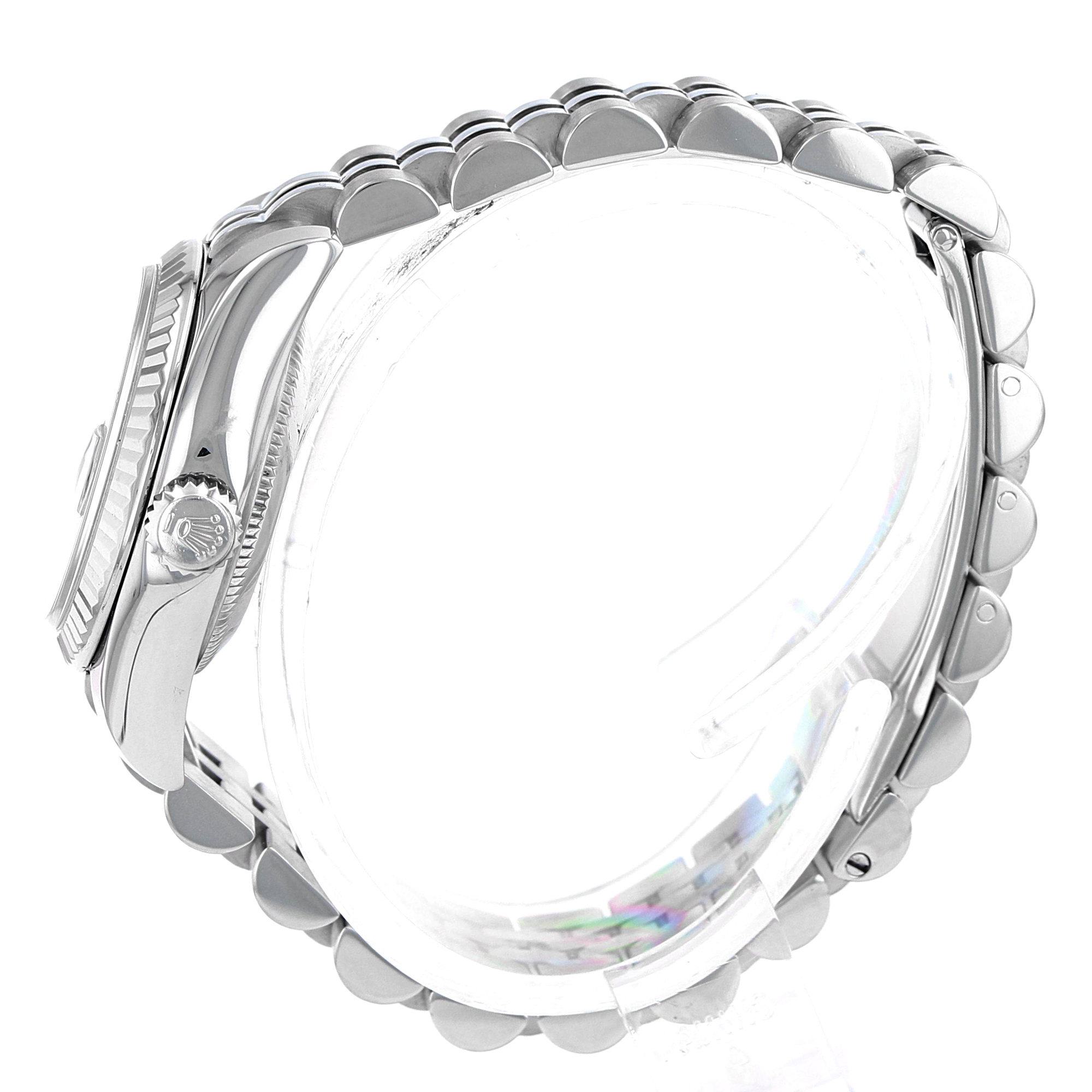 Rolex Lady-Datejust 179174 Silver Roman White Gold Jubilee thumbnail 3