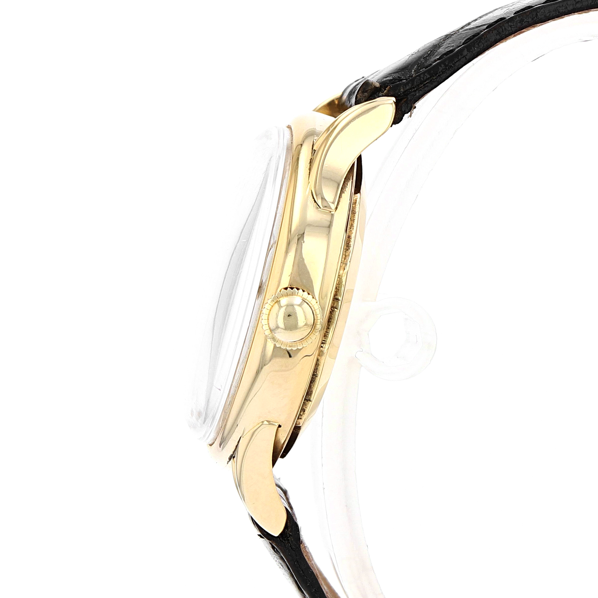 Vacheron Constantin Patrimony 4466 Cal 477/1 Split Lugs Yellow Gold Mens Watch thumbnail 3