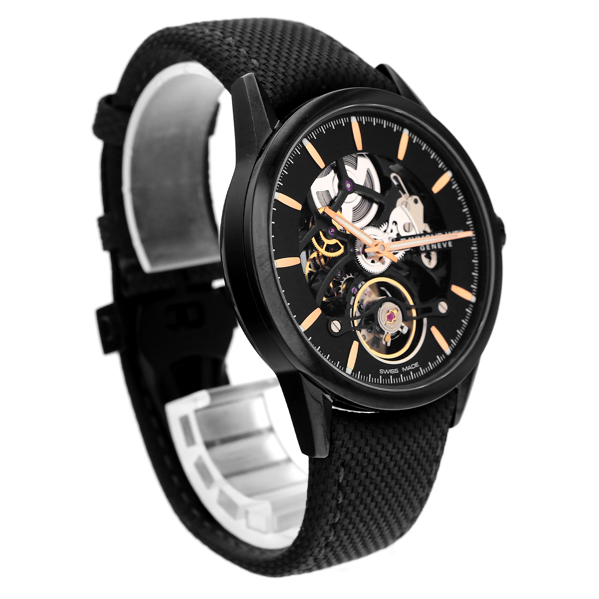 Raymond Weil Freelancer 2785-BC5-20001 Transparent Stick Dial black PVD thumbnail 4