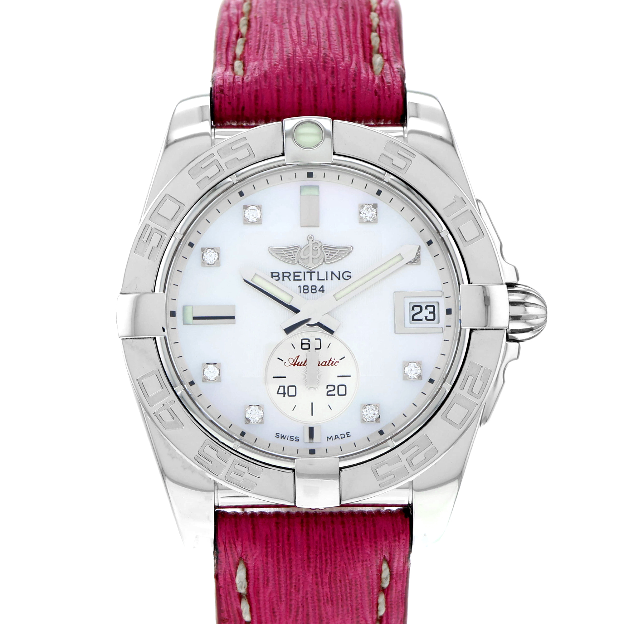 Breitling Galactic 36 A3733012 Mother of Pearl Factory Diamonds Automatic thumbnail 1