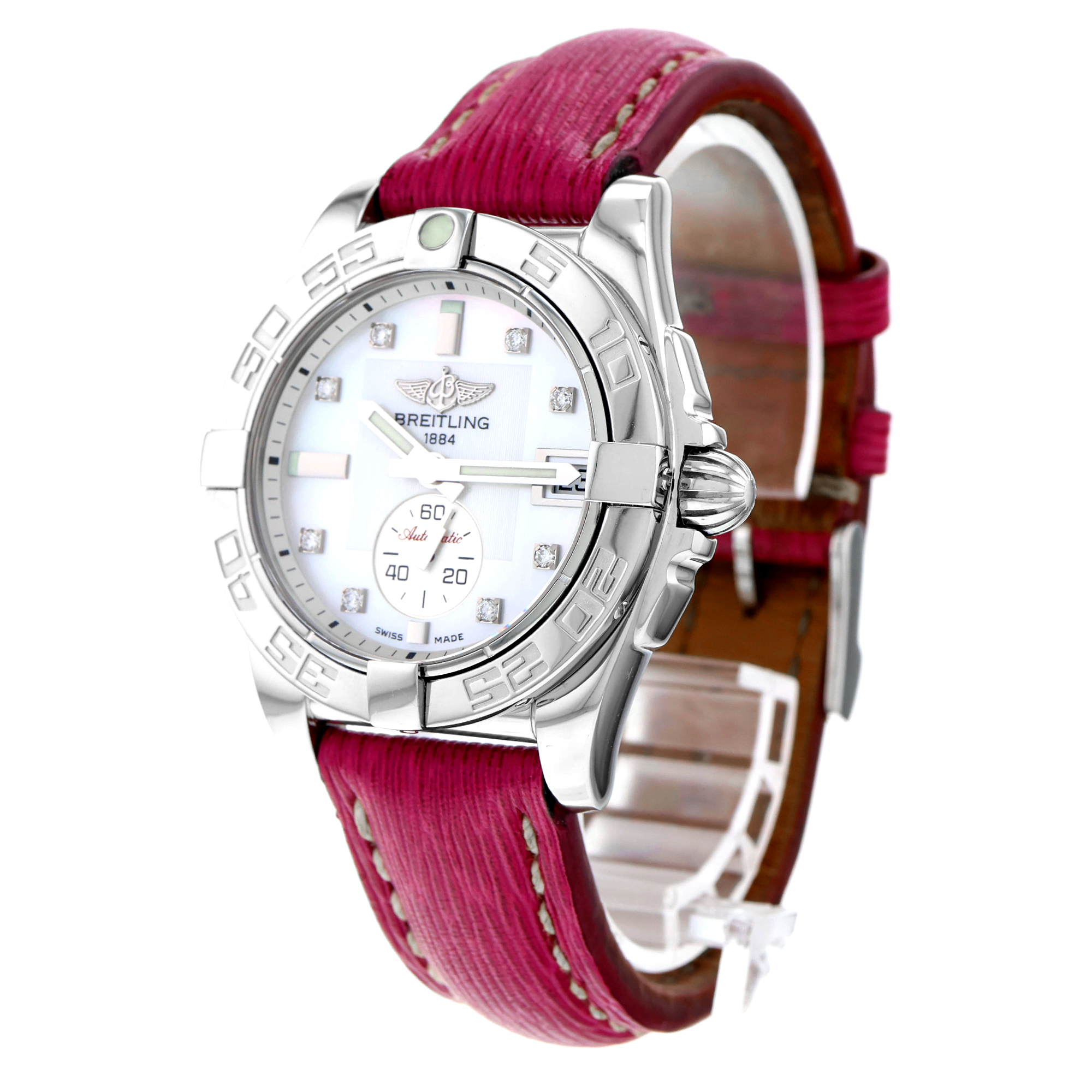 Breitling Galactic 36 A3733012 Mother of Pearl Factory Diamonds Automatic thumbnail 2