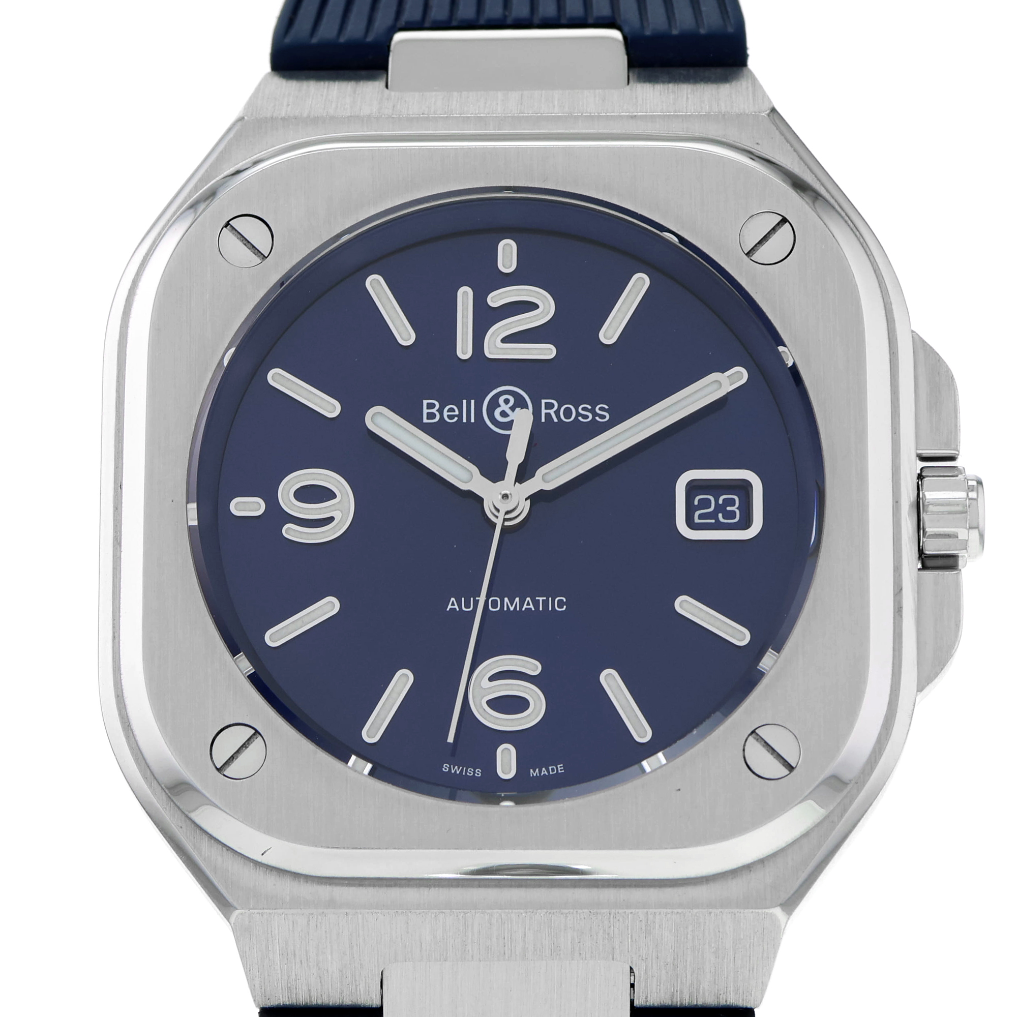 Bell & Ross BR 05 BR05A-BLU-ST/SRB thumbnail 1