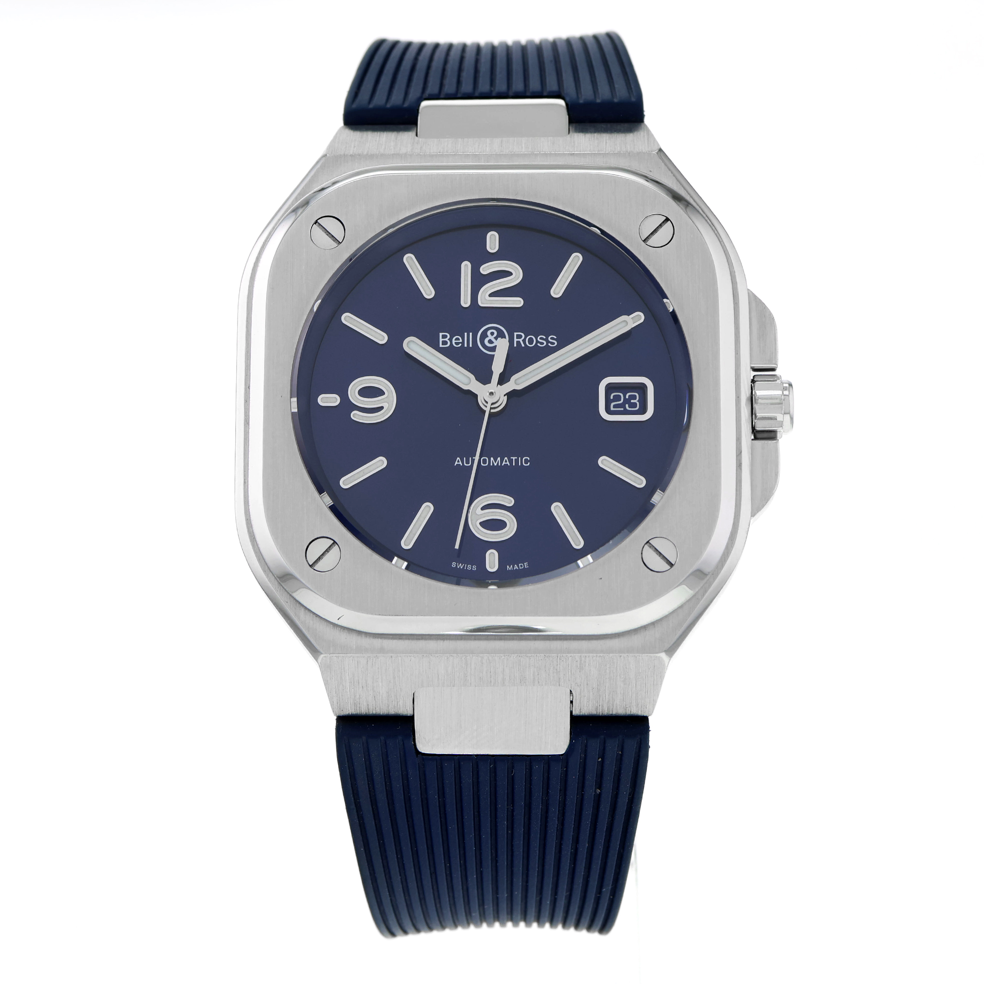 Bell & Ross BR 05 BR05A-BLU-ST/SRB thumbnail 2