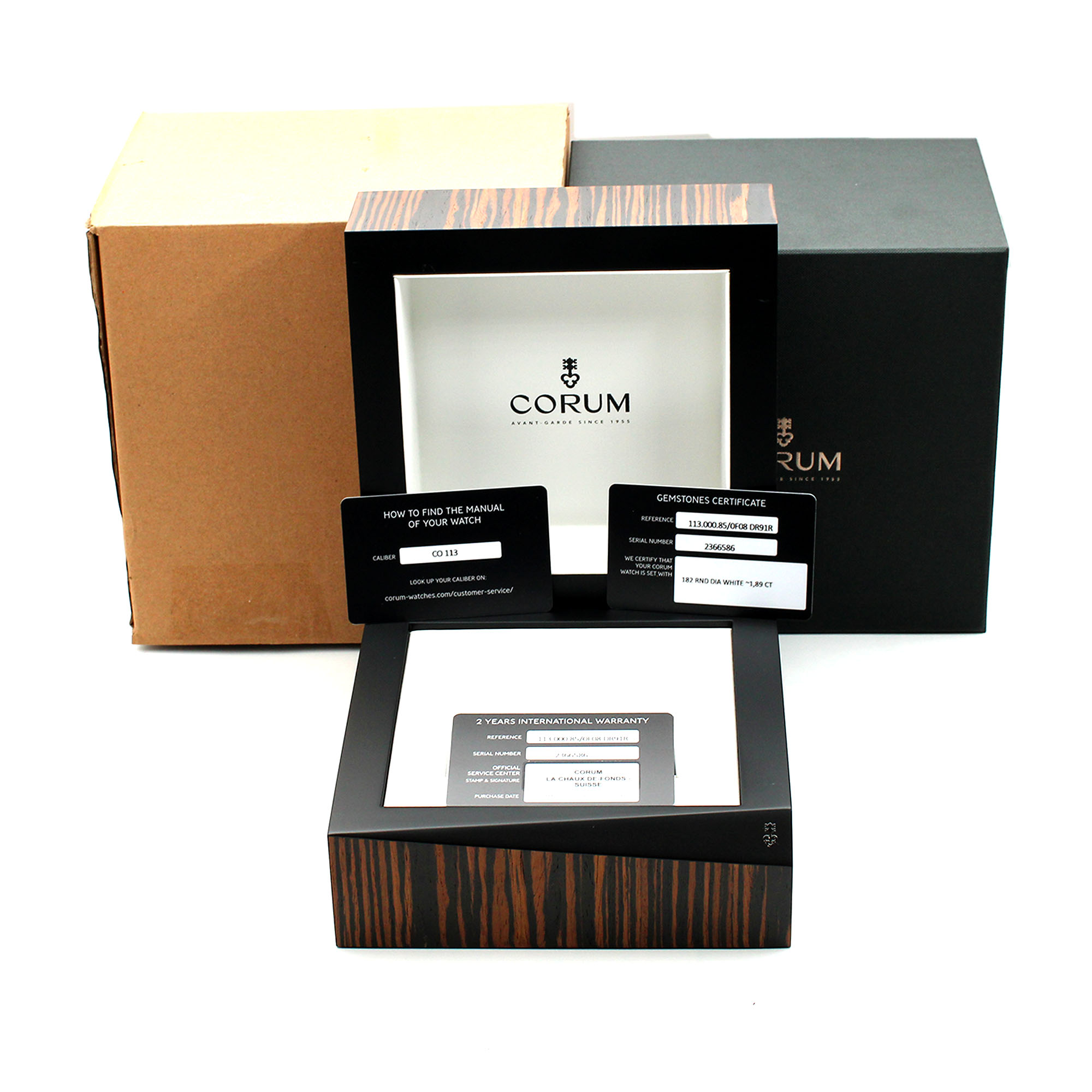 Corum Golden Bridge B113/03200 Pink Factory Diamond 18k thumbnail 3