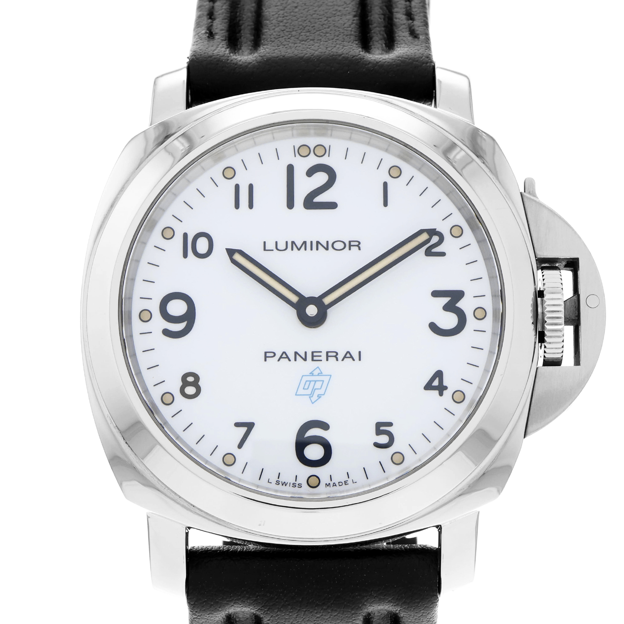 Panerai Luminor Base Logo PAM 00775 OP7040 White Arabic Manual thumbnail 1