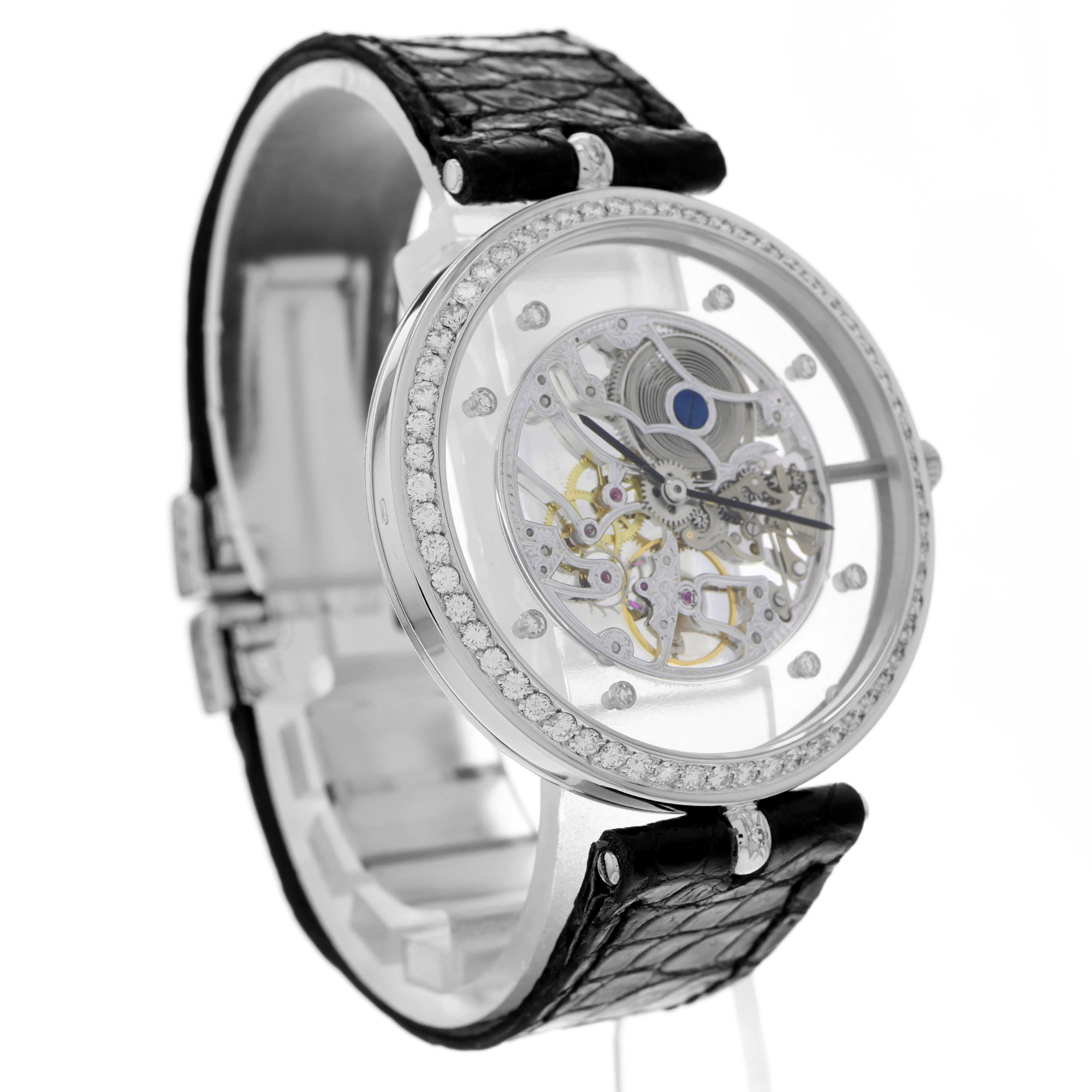Gérald Genta Skeleton G2078 Factory Diamond Manual 18k thumbnail 10