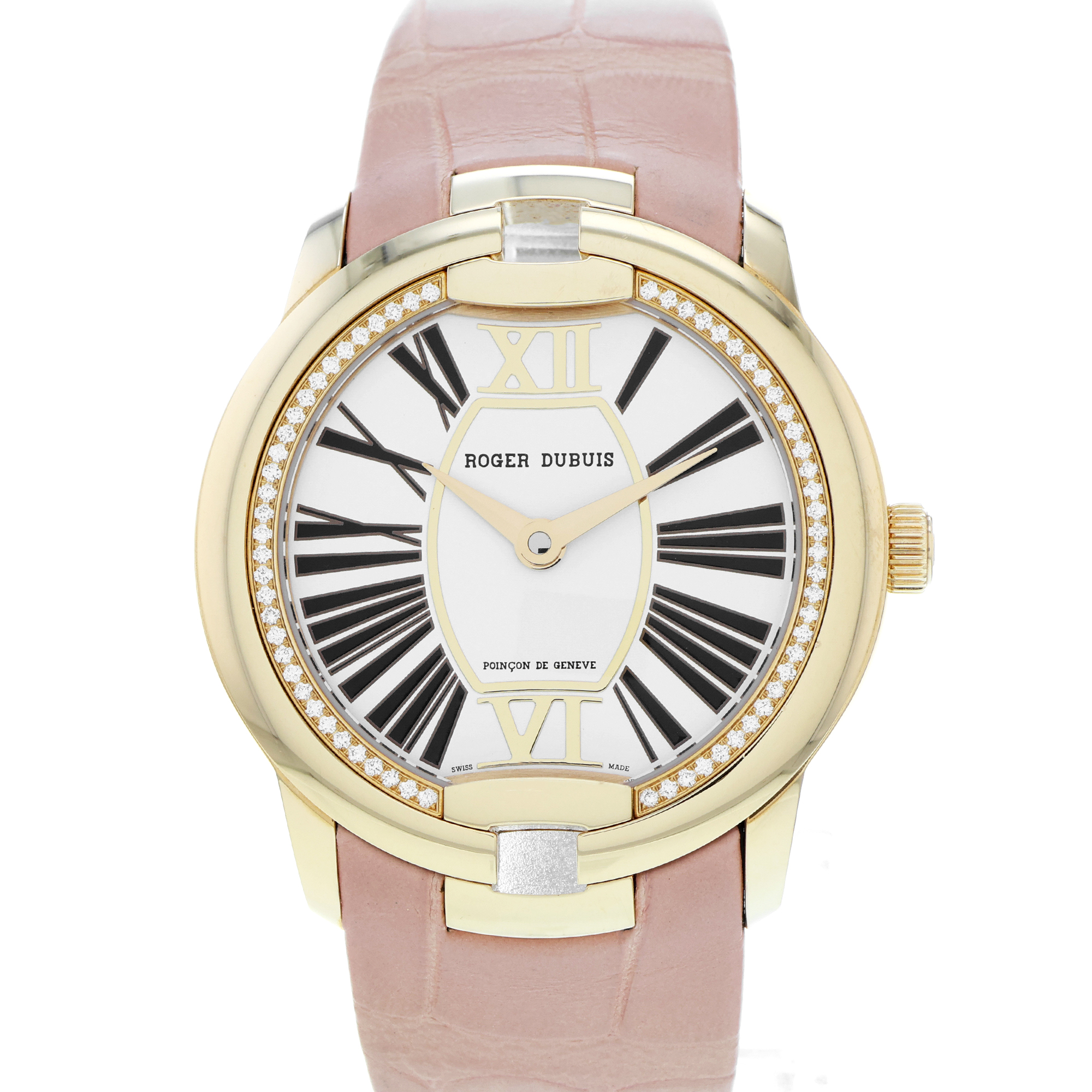 Roger Dubuis Velvet DBVE0033 White Roman Diamond 18k thumbnail 1