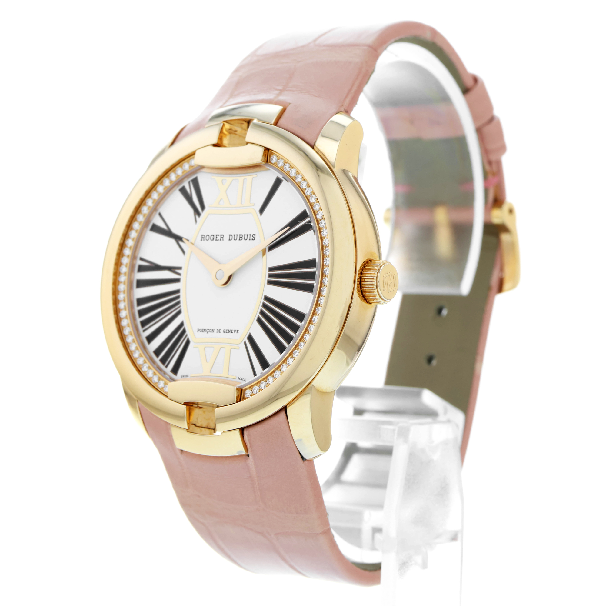 Roger Dubuis Velvet DBVE0033 White Roman Diamond 18k thumbnail 2