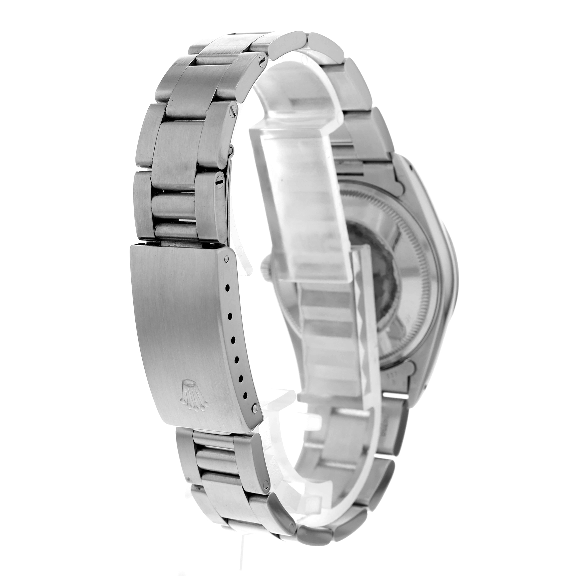 Rolex Air King 14000 Oyster Perpetual Precision Silver Stick thumbnail 5