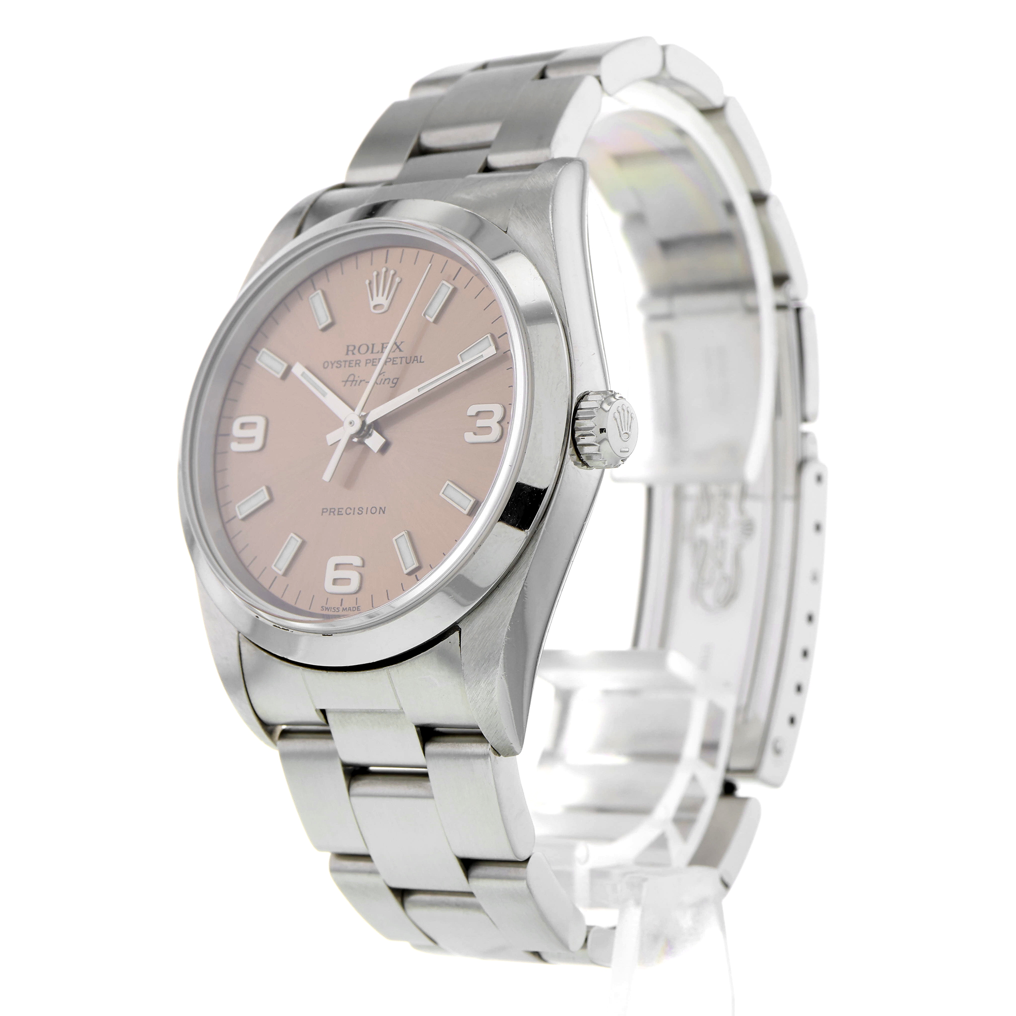 Rolex Air King 14000 Oyster Perpetual Precision Pink Automatic thumbnail 3