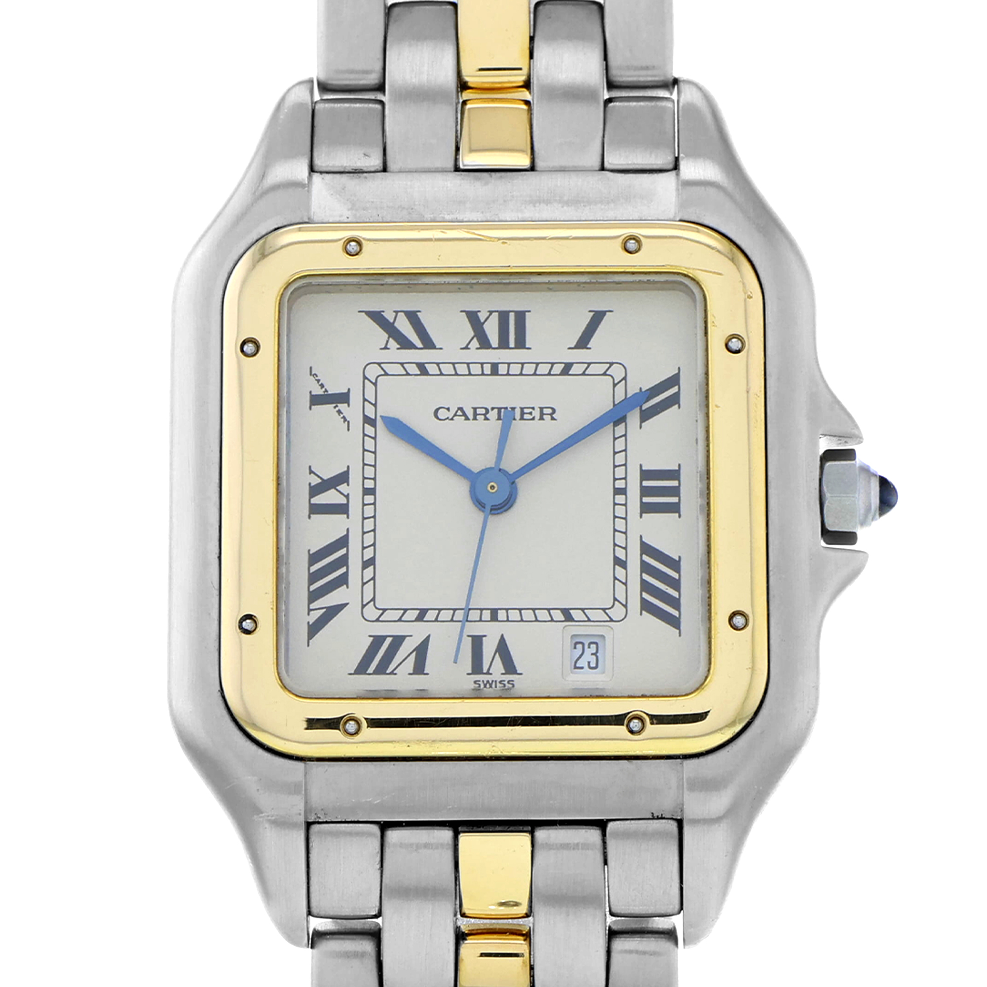 Cartier Panthère 110000R Single One Row Date 18k thumbnail 1