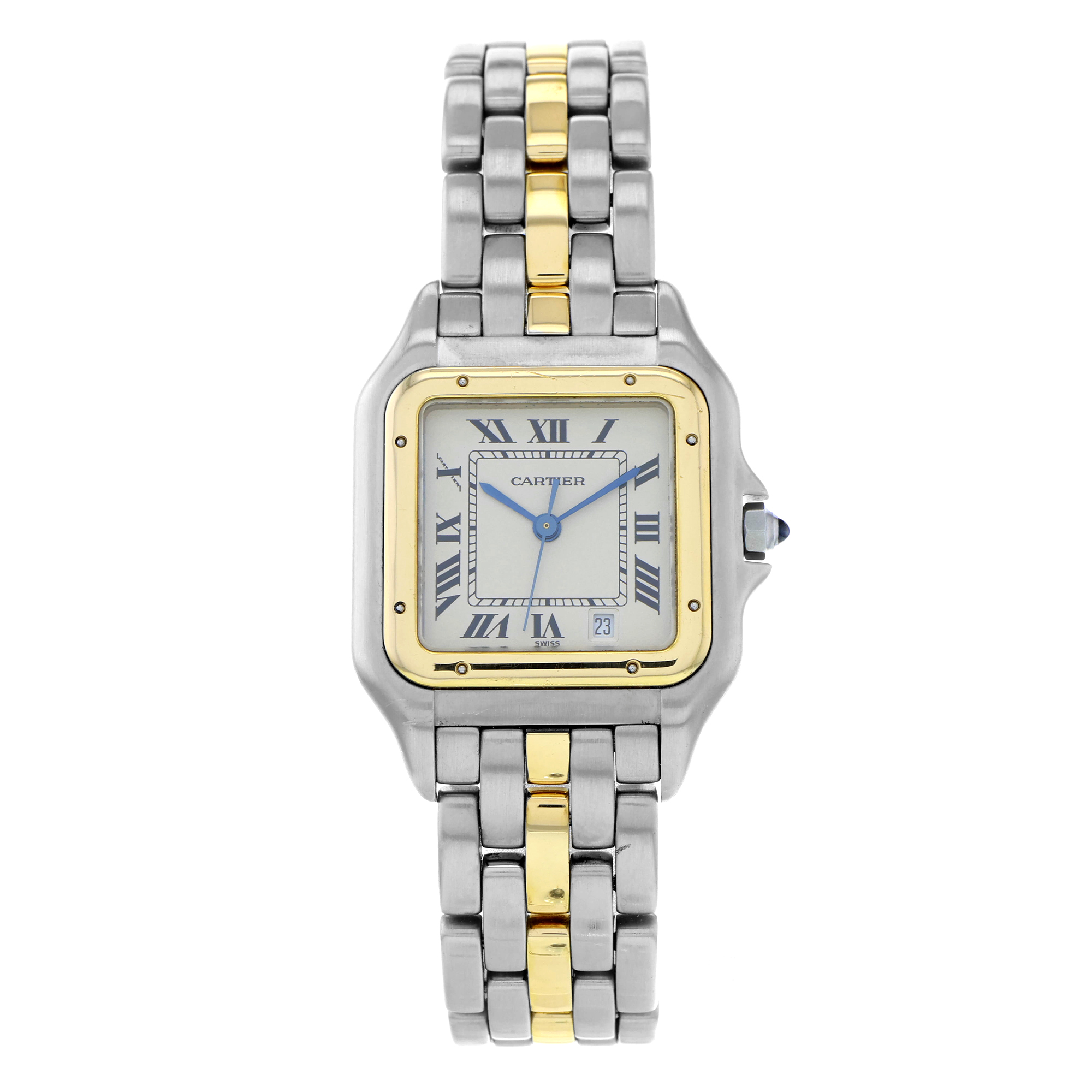 Cartier Panthère 110000R Single One Row Date 18k thumbnail 2