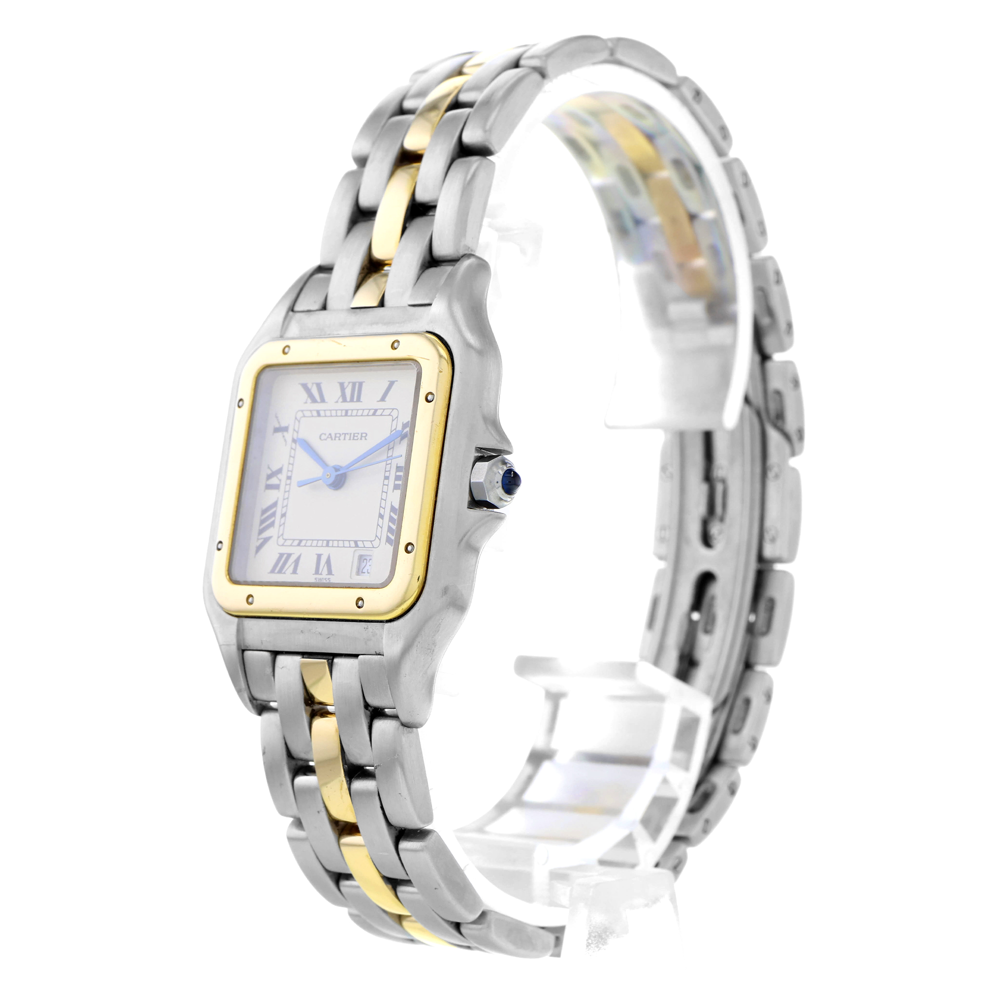 Cartier Panthère 110000R Single One Row Date 18k thumbnail 3
