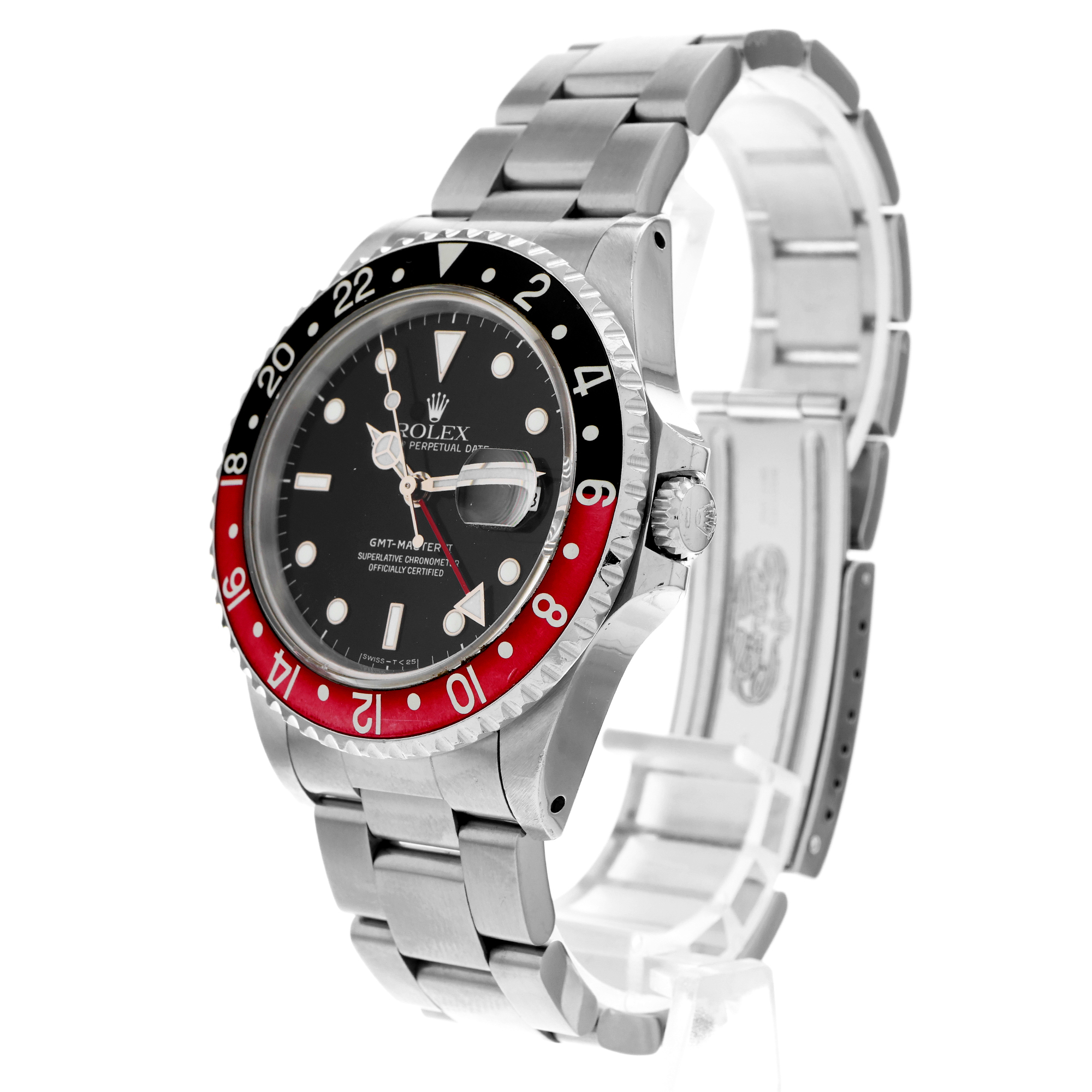 Rolex GMT-Master II 16710 Coke Black Red Vintage Sport Mens thumbnail 3