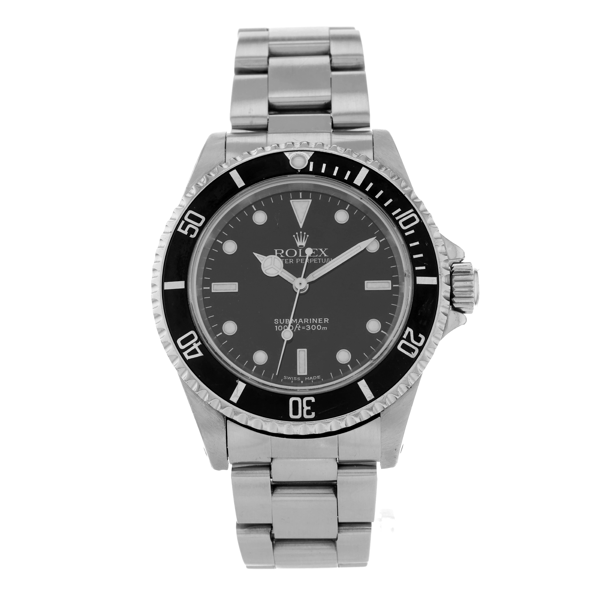 Rolex Submariner 14060 No Date Sports Diver Stainless Mens thumbnail 2