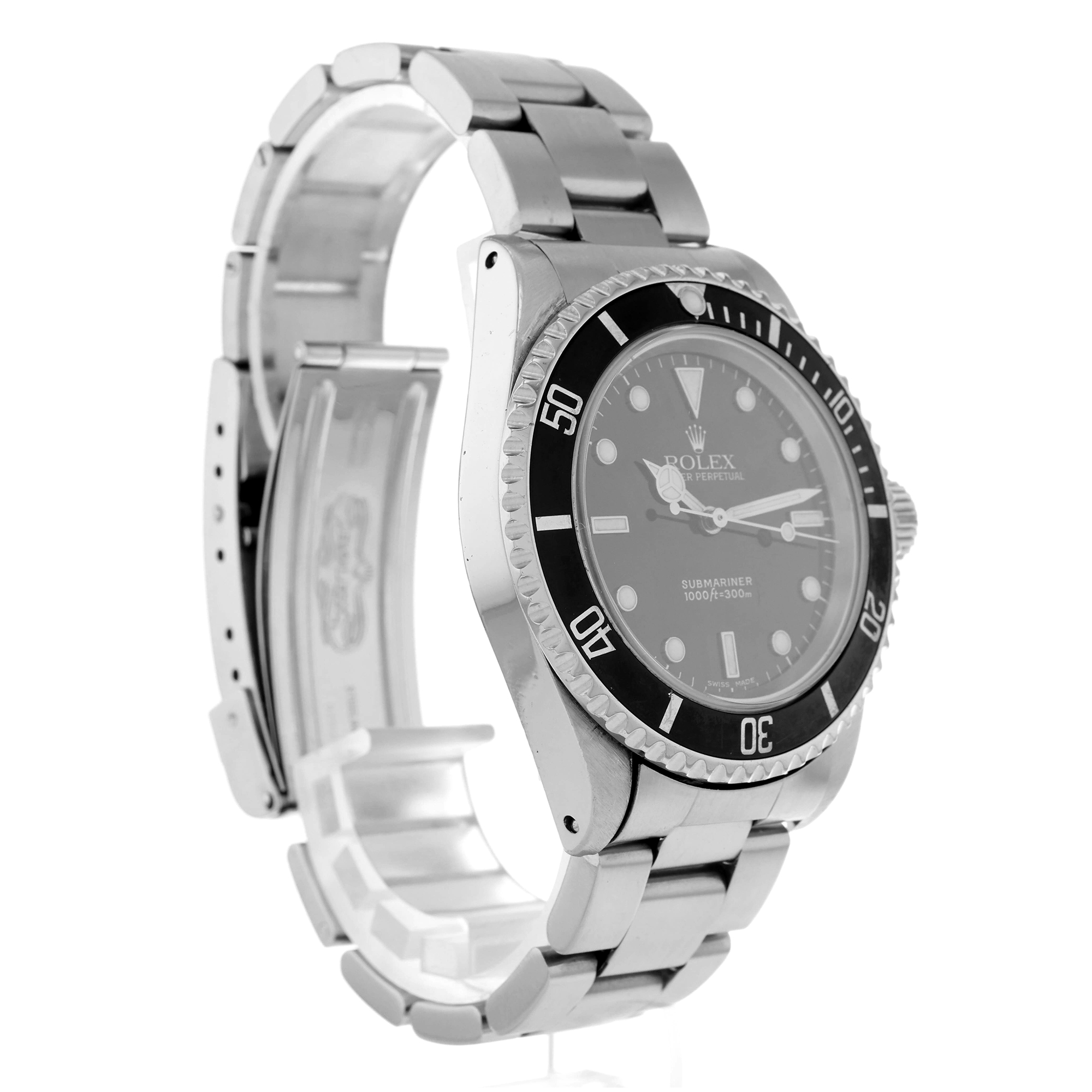 Rolex Submariner 14060 No Date Sports Diver Stainless Mens thumbnail 4