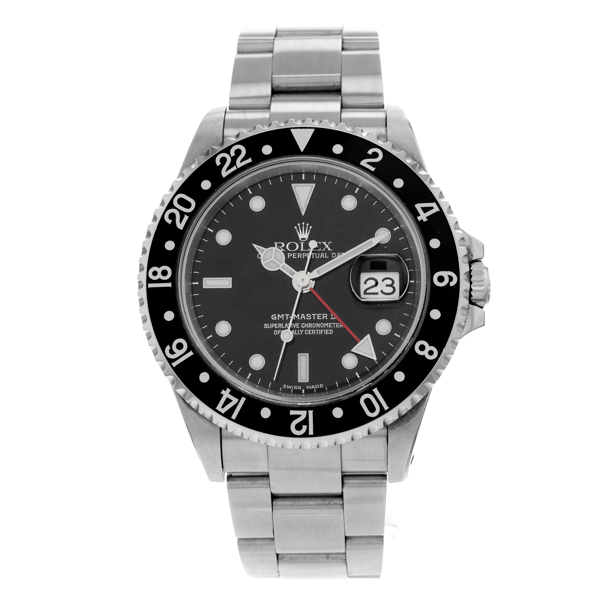Rolex GMT-Master II 16710 Black Vintage Automatic Mens thumbnail 2
