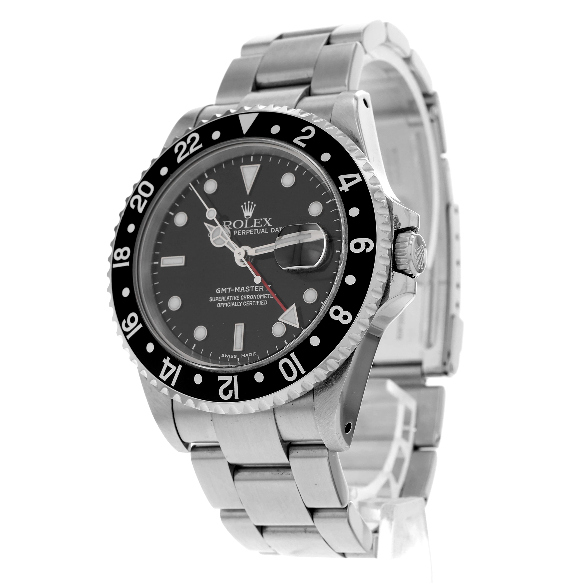 Rolex GMT-Master II 16710 Black Vintage Automatic Mens thumbnail 3
