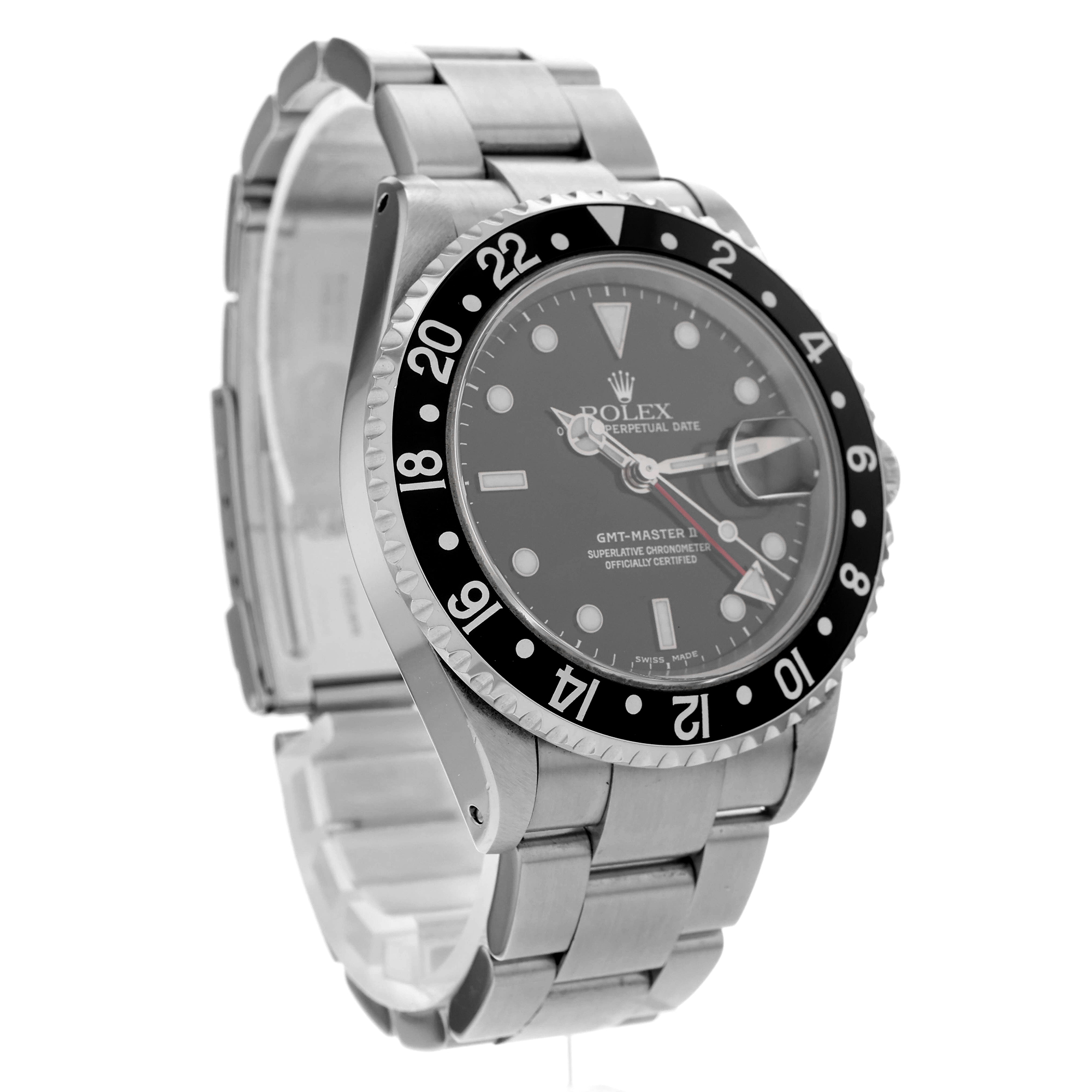 Rolex GMT-Master II 16710 Black Vintage Automatic Mens thumbnail 4