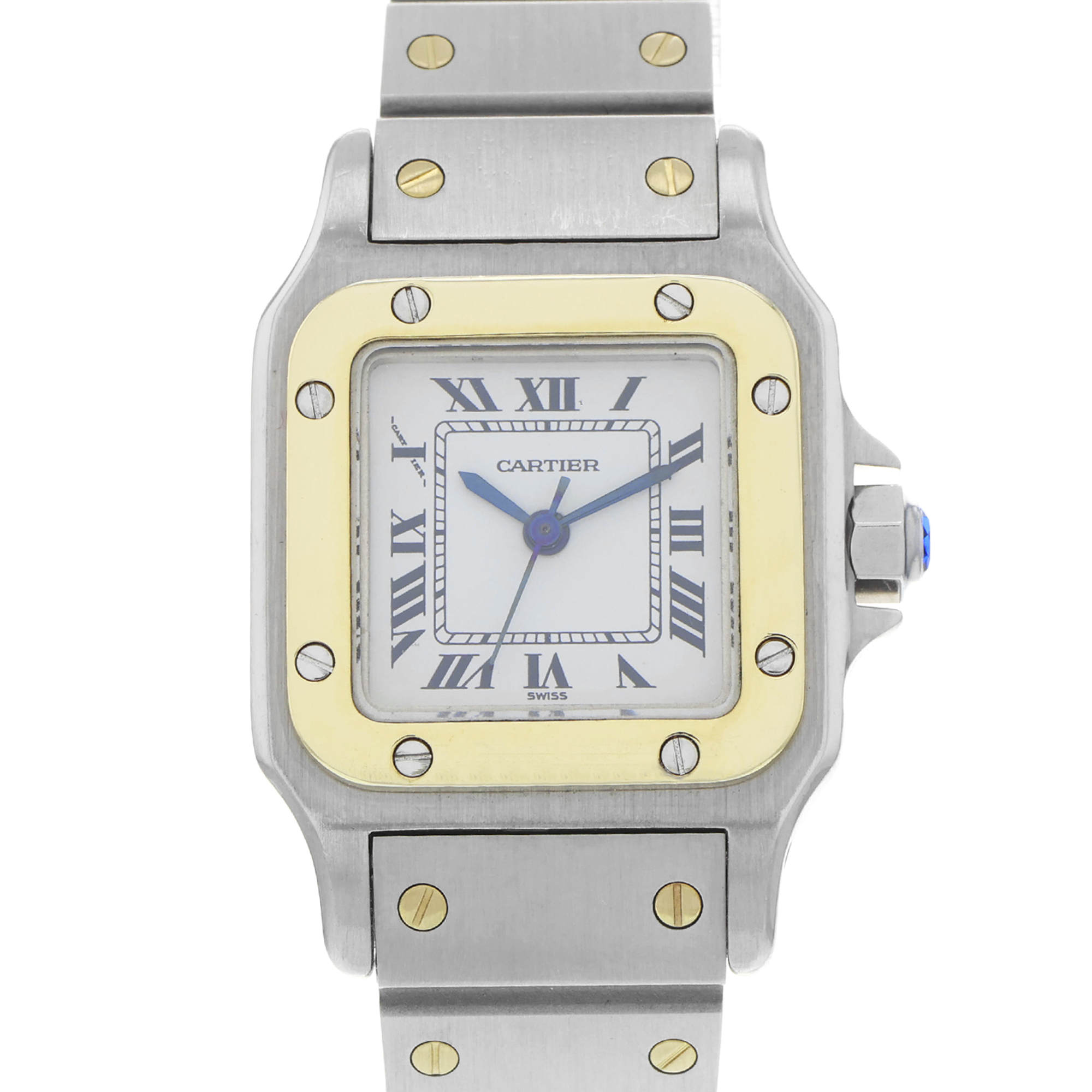 Cartier Santos 0902 Galbee Small Ladies 18k thumbnail 1