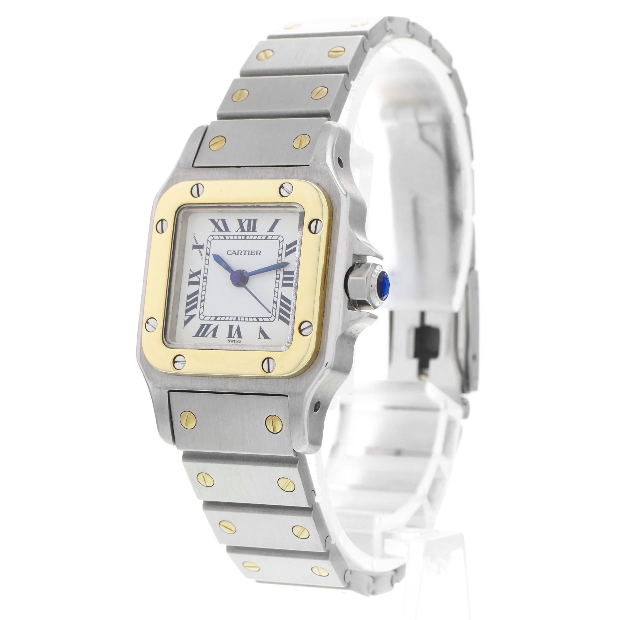 Cartier Santos 0902 Galbee Small Ladies 18k thumbnail 3