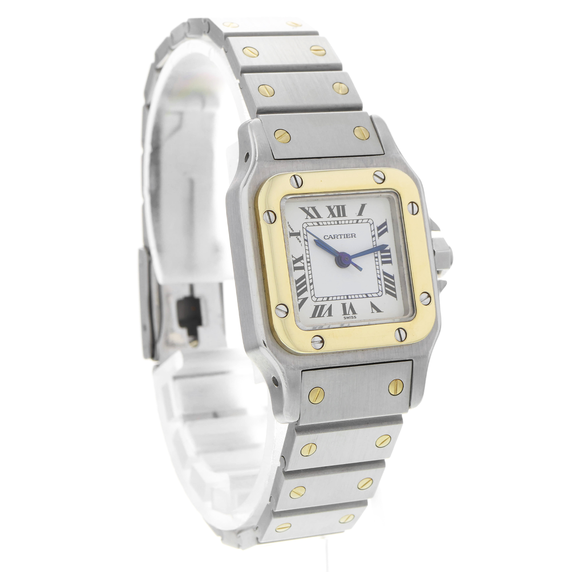 Cartier Santos 0902 Galbee Small Ladies 18k thumbnail 4