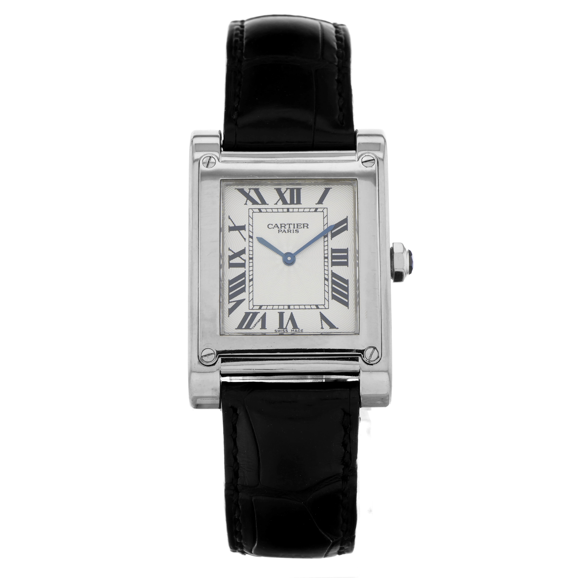 Cartier Tank 2609 F Privée Tank à Vis Collection 18k thumbnail 2