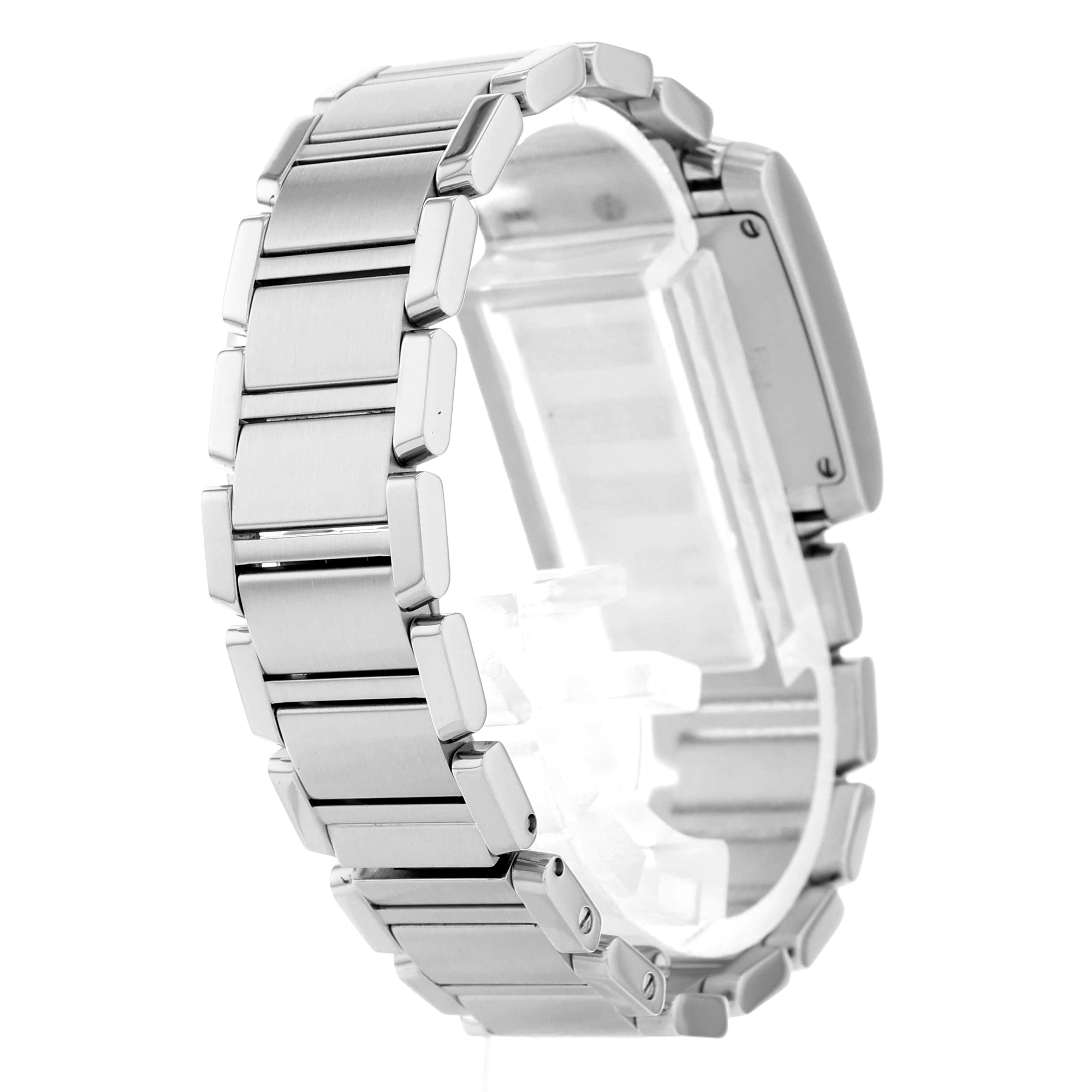 Cartier Tank Française W51028Q3 3217 Pink MOP Roman Dial Quartz thumbnail 5