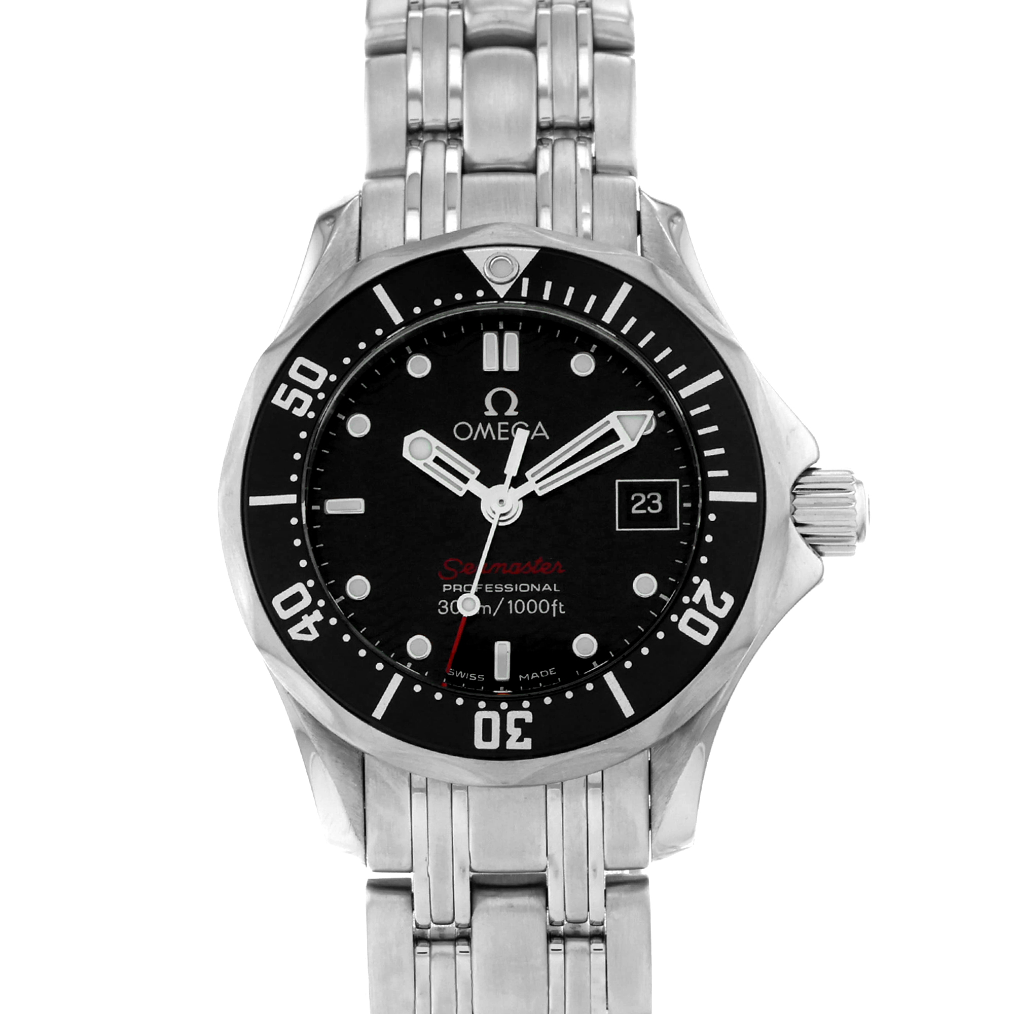 Omega Seamaster Diver 300 M 21230286101001 Black Quartz Ladies thumbnail 1