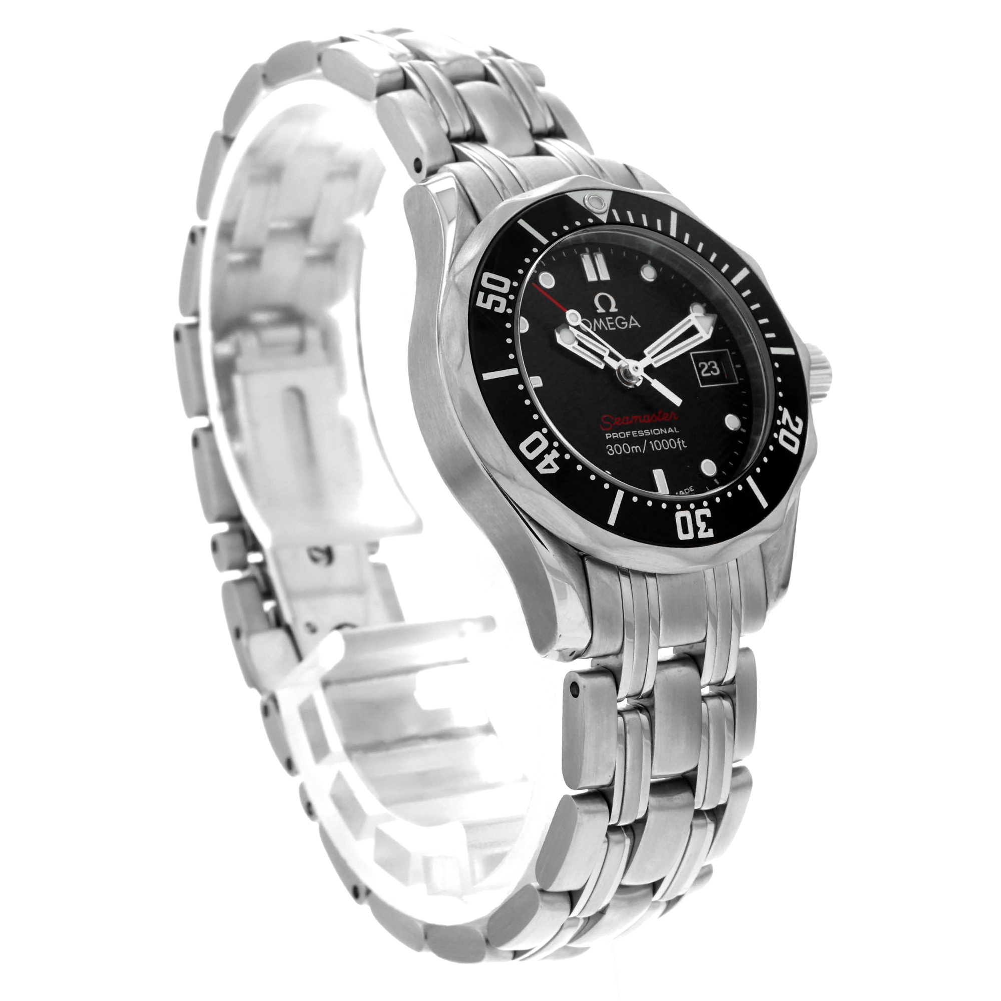 Omega Seamaster Diver 300 M 21230286101001 Black Quartz Ladies thumbnail 4