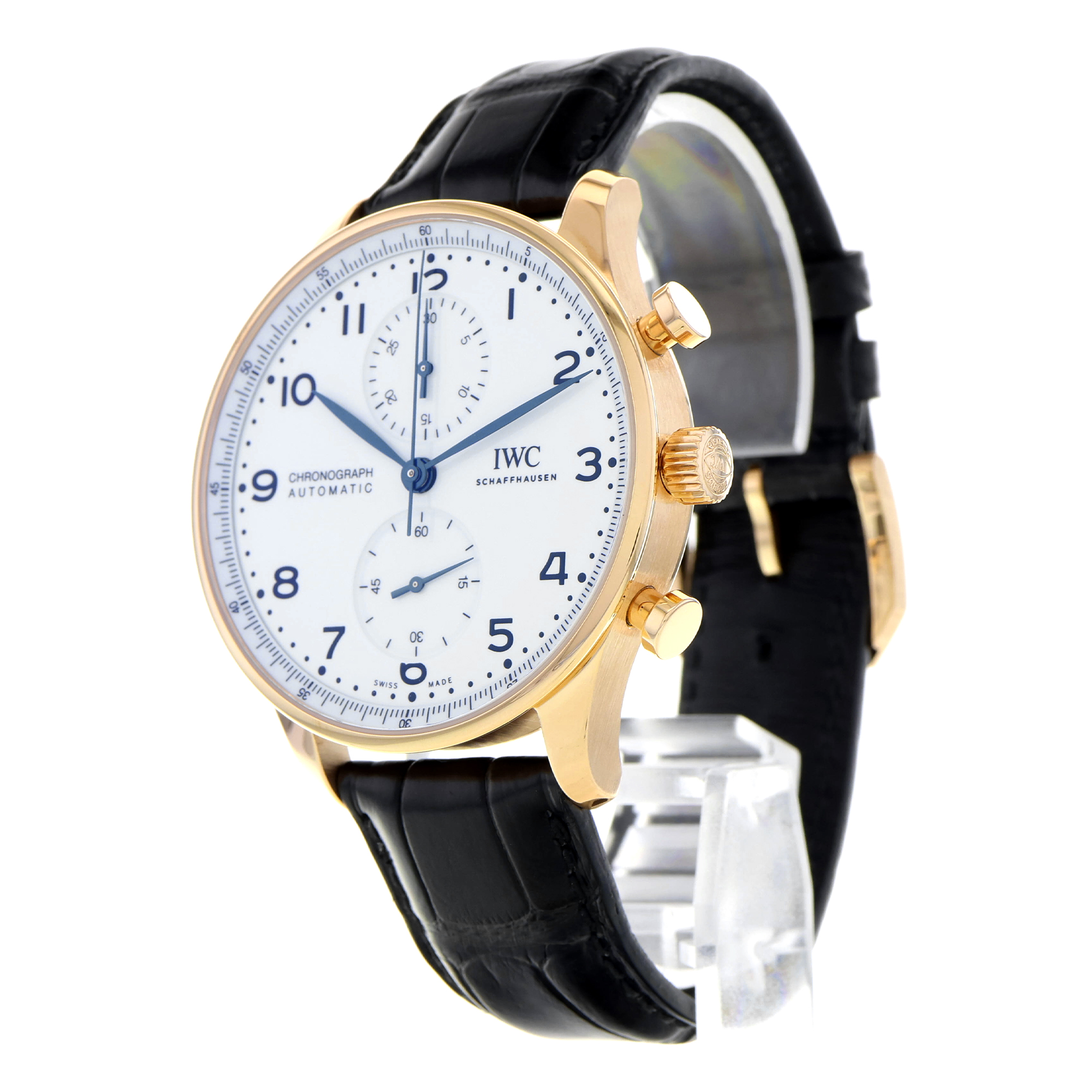 IWC Portuguese IW371603 White Dial Chronograph Automatic thumbnail 2